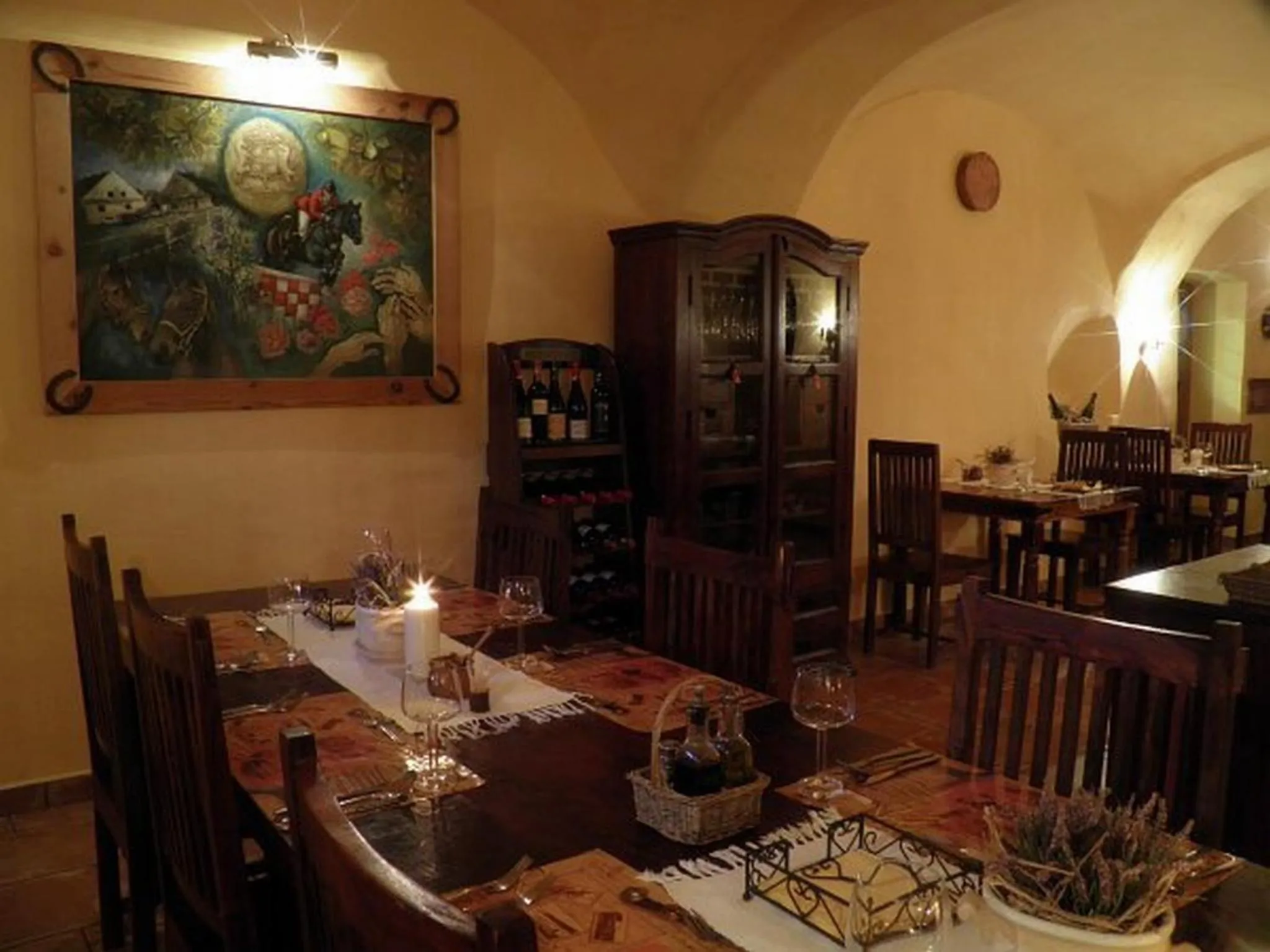 Restaurant/places to eat in Dvůr Olšiny -Hotel and Horse-riding