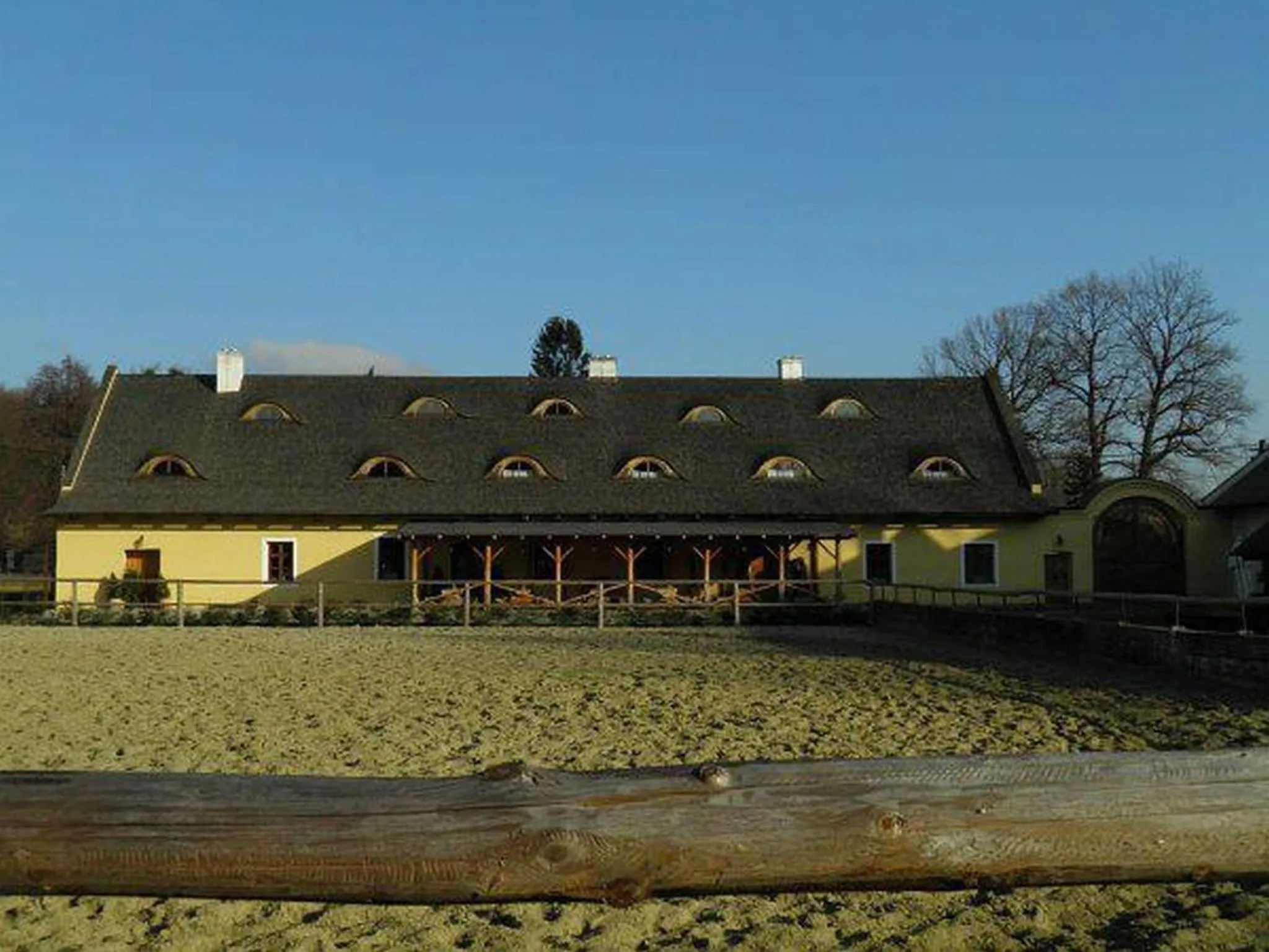 Bird's eye view in Dvůr Olšiny -Hotel and Horse-riding