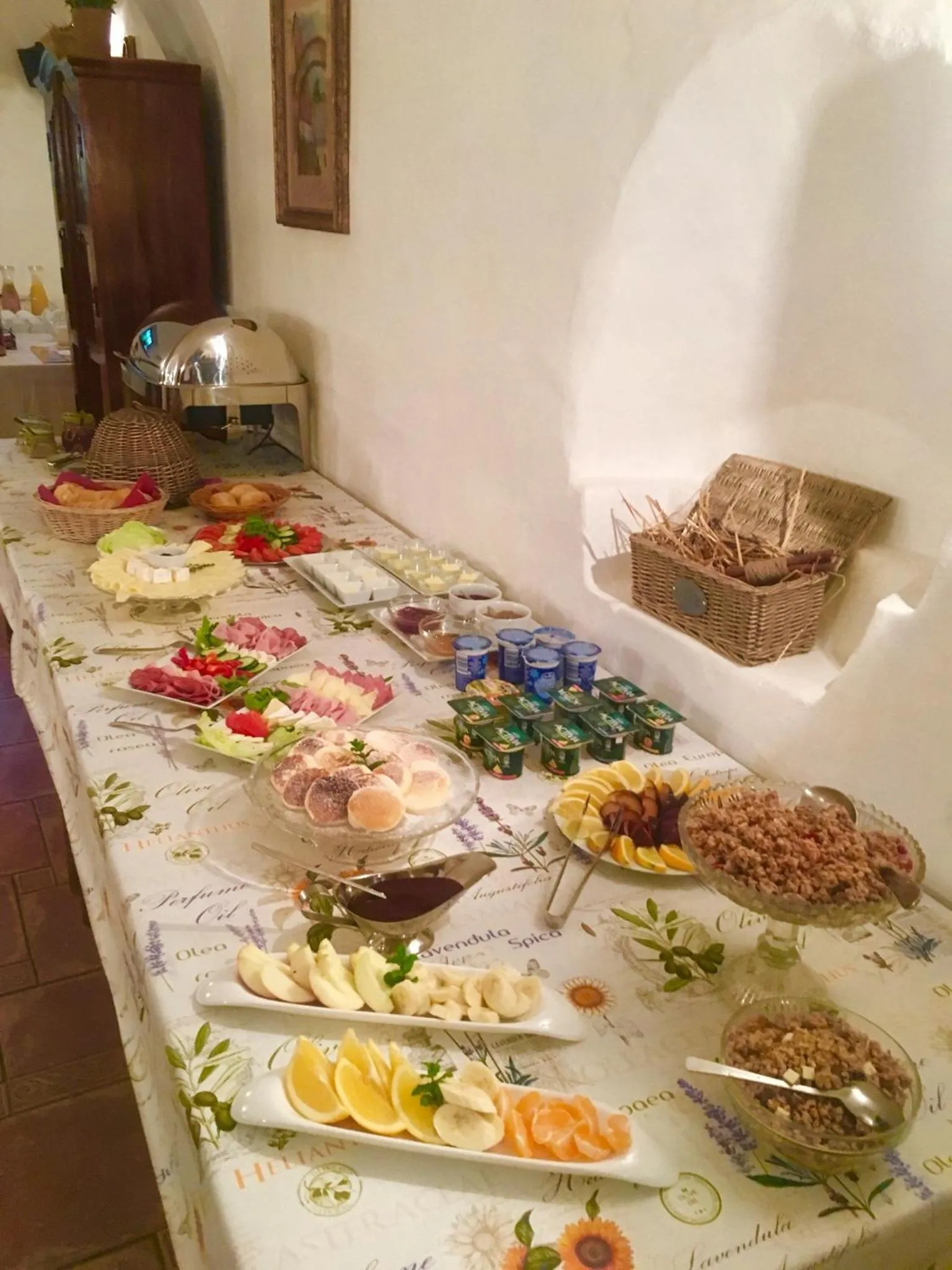 Continental breakfast in Dvůr Olšiny -Hotel and Horse-riding