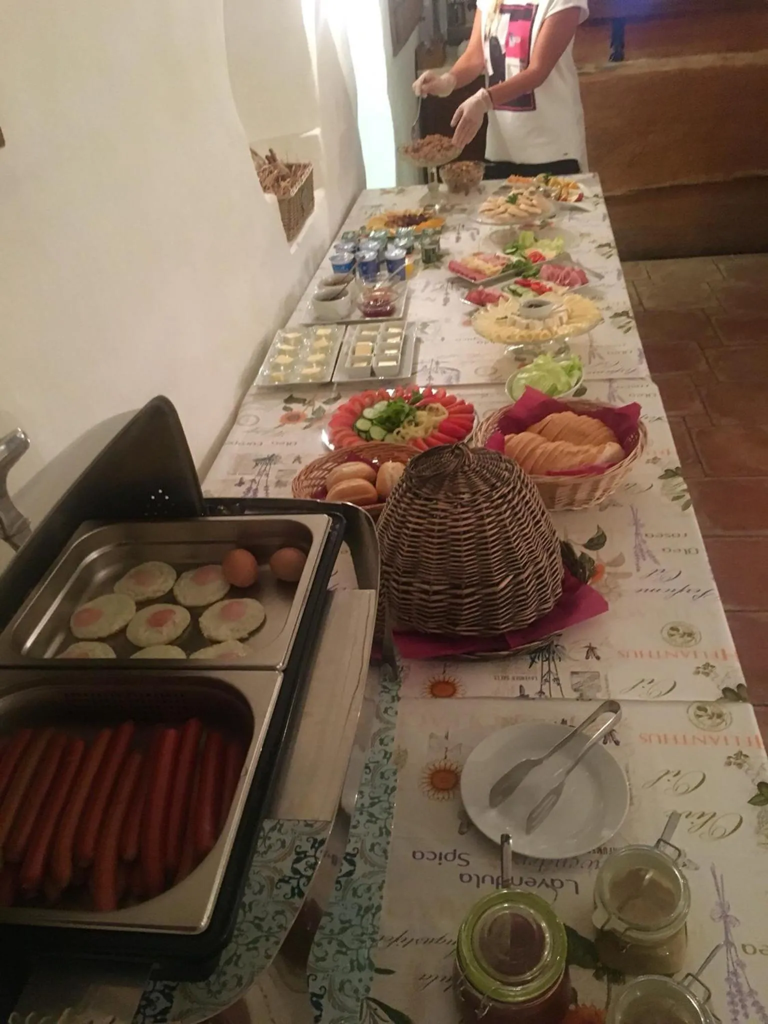 Continental breakfast in Dvůr Olšiny -Hotel and Horse-riding