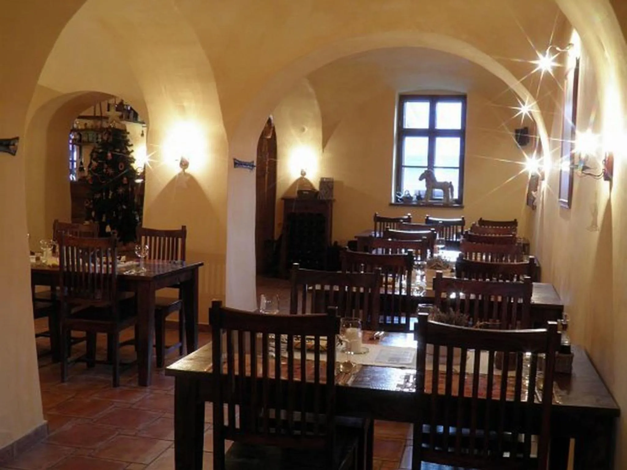 Restaurant/places to eat in Dvůr Olšiny -Hotel and Horse-riding