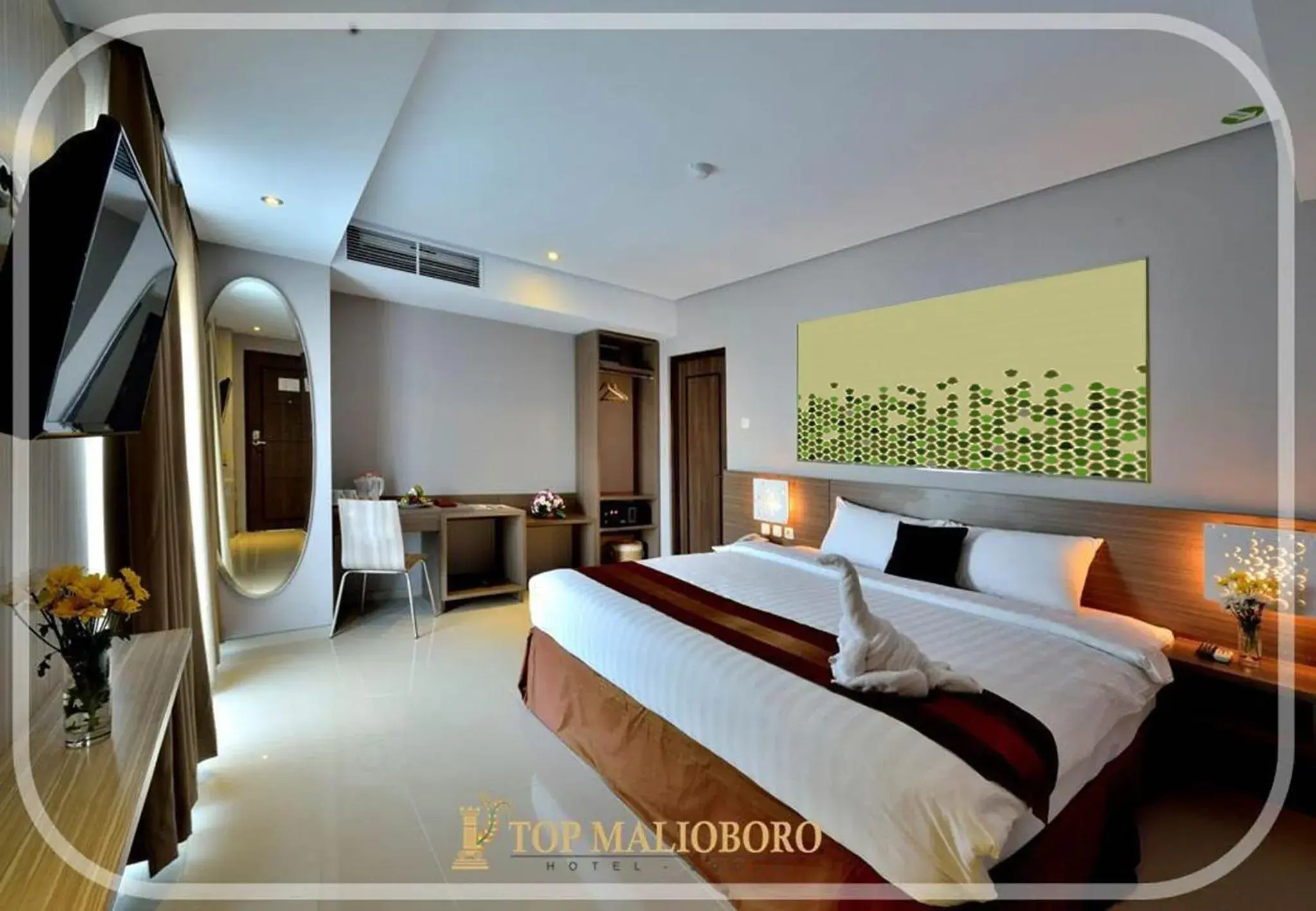 Bed in Top Malioboro Hotel Jogja Bed in Top Malioboro Hotel Jogja