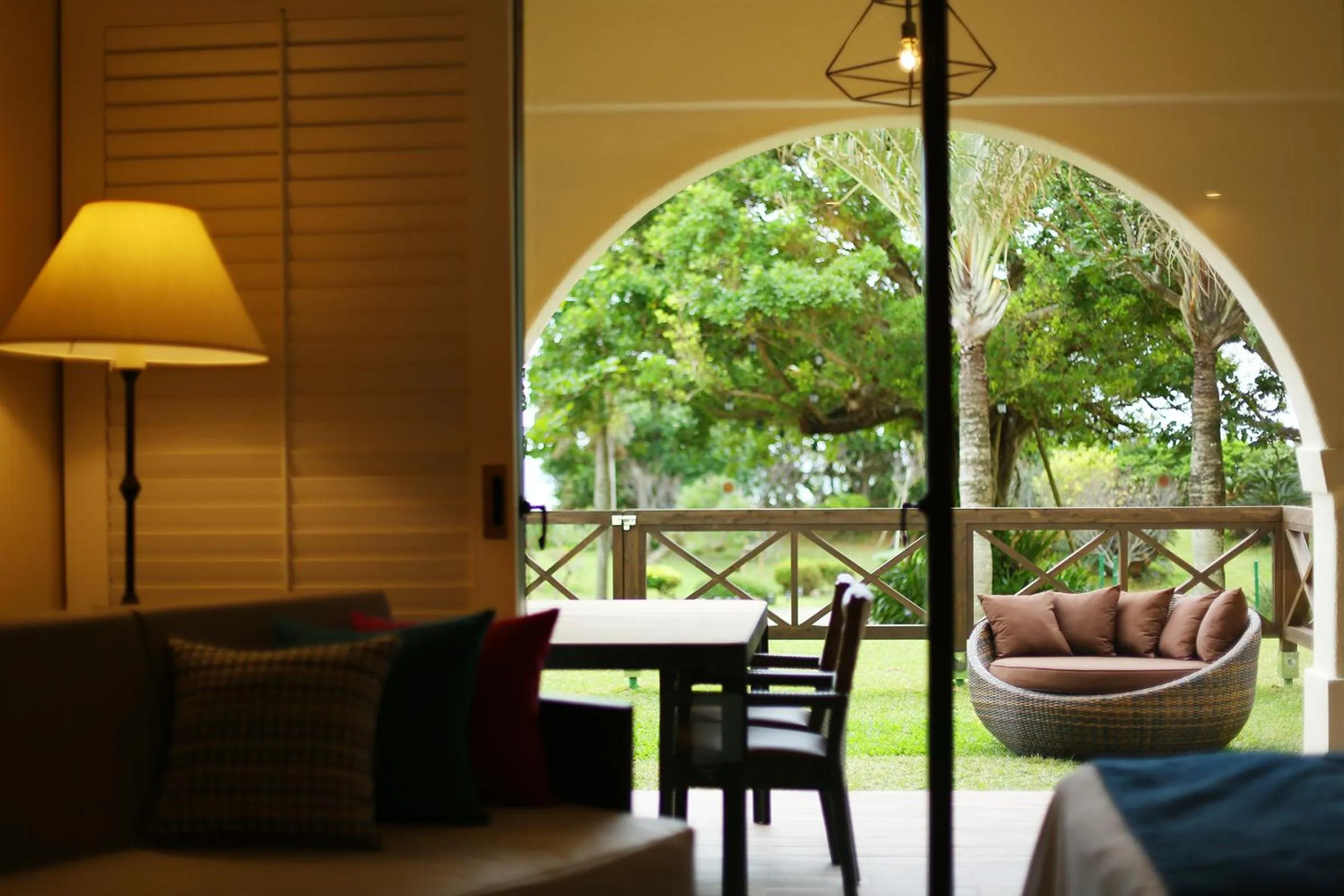 Garden view in Hotel Nikko Alivila