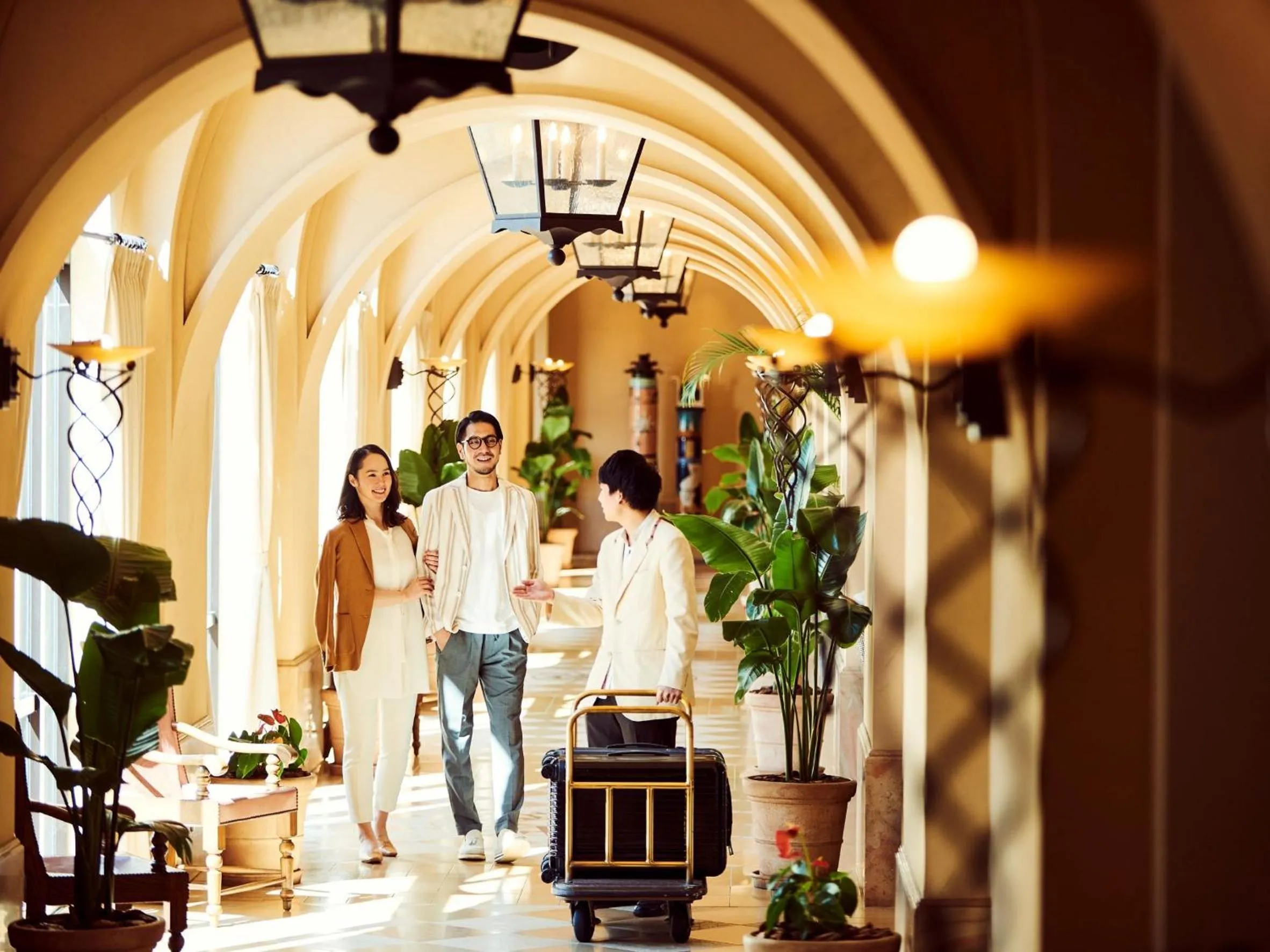 Lobby or reception in Hotel Nikko Alivila