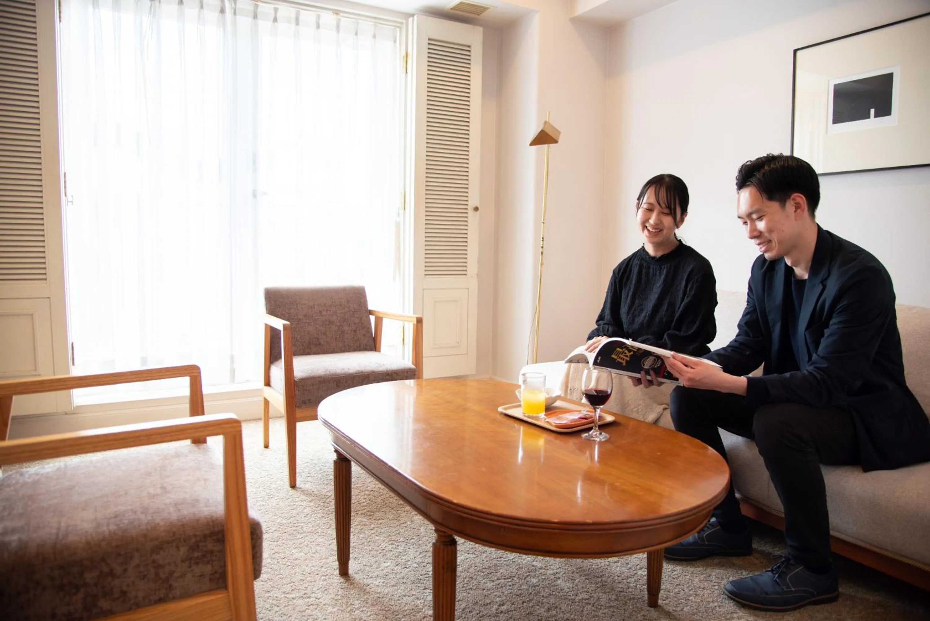 Living room in Setre Glover's House Nagasaki