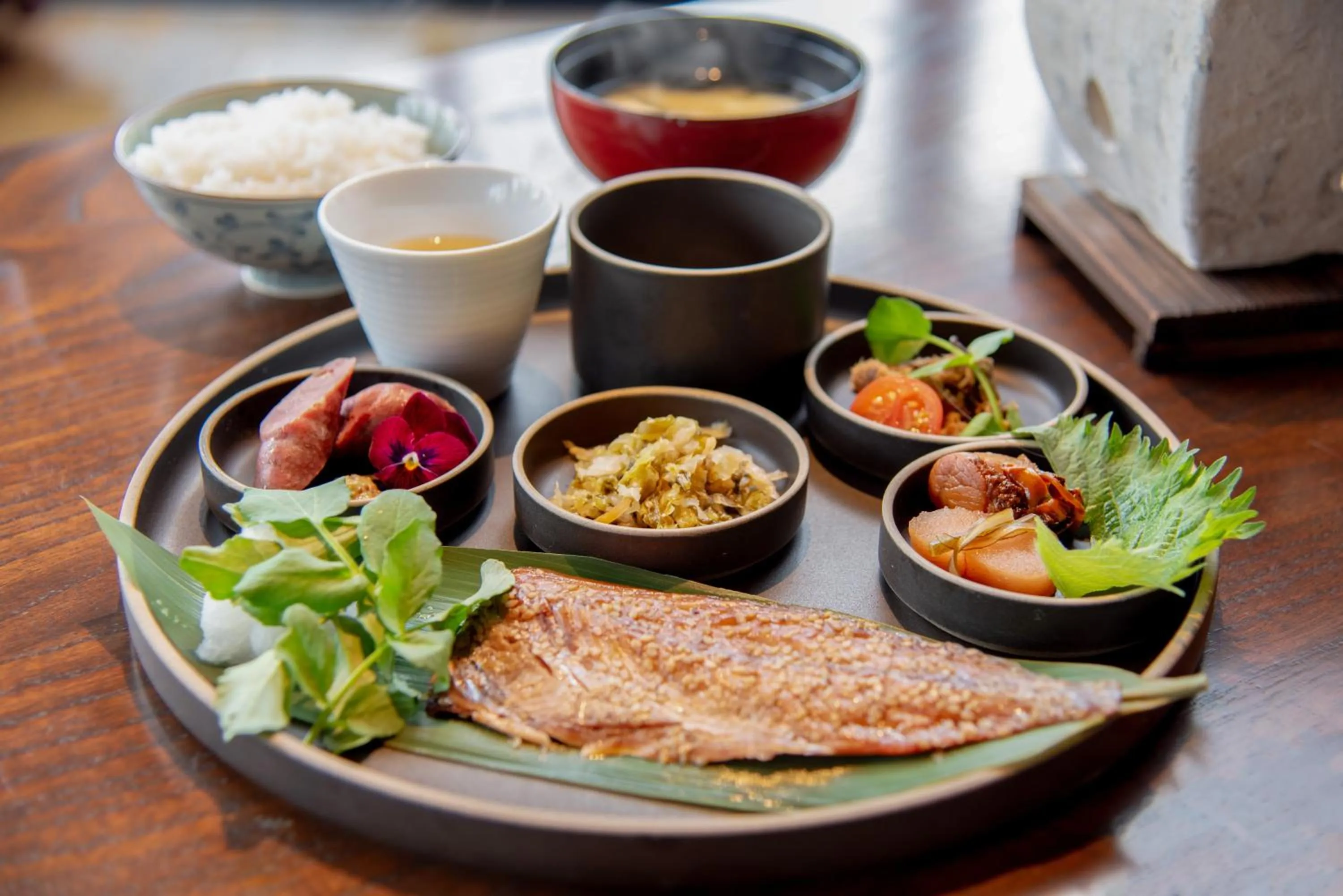 Breakfast in Setre Glover's House Nagasaki