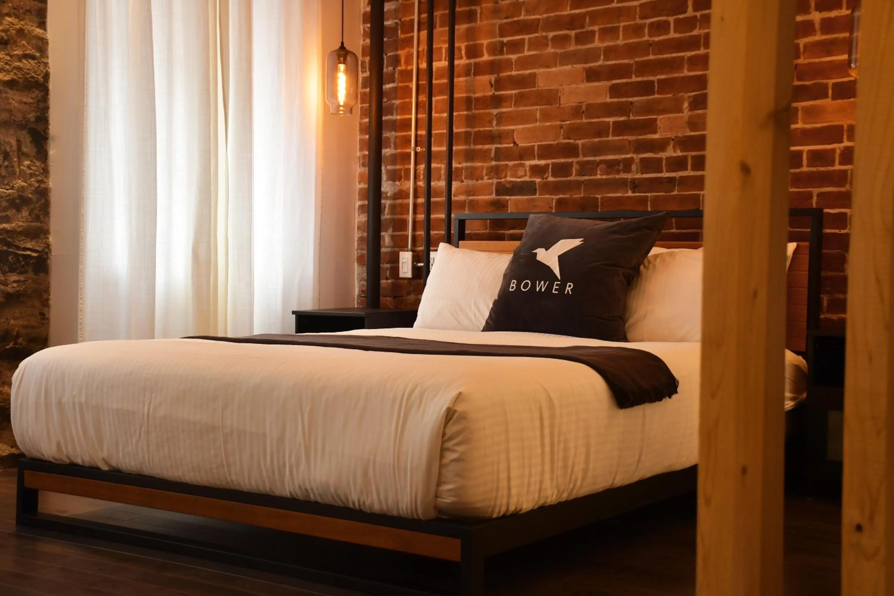 Bed in Maison Évangéline by Bower Boutique Hotels