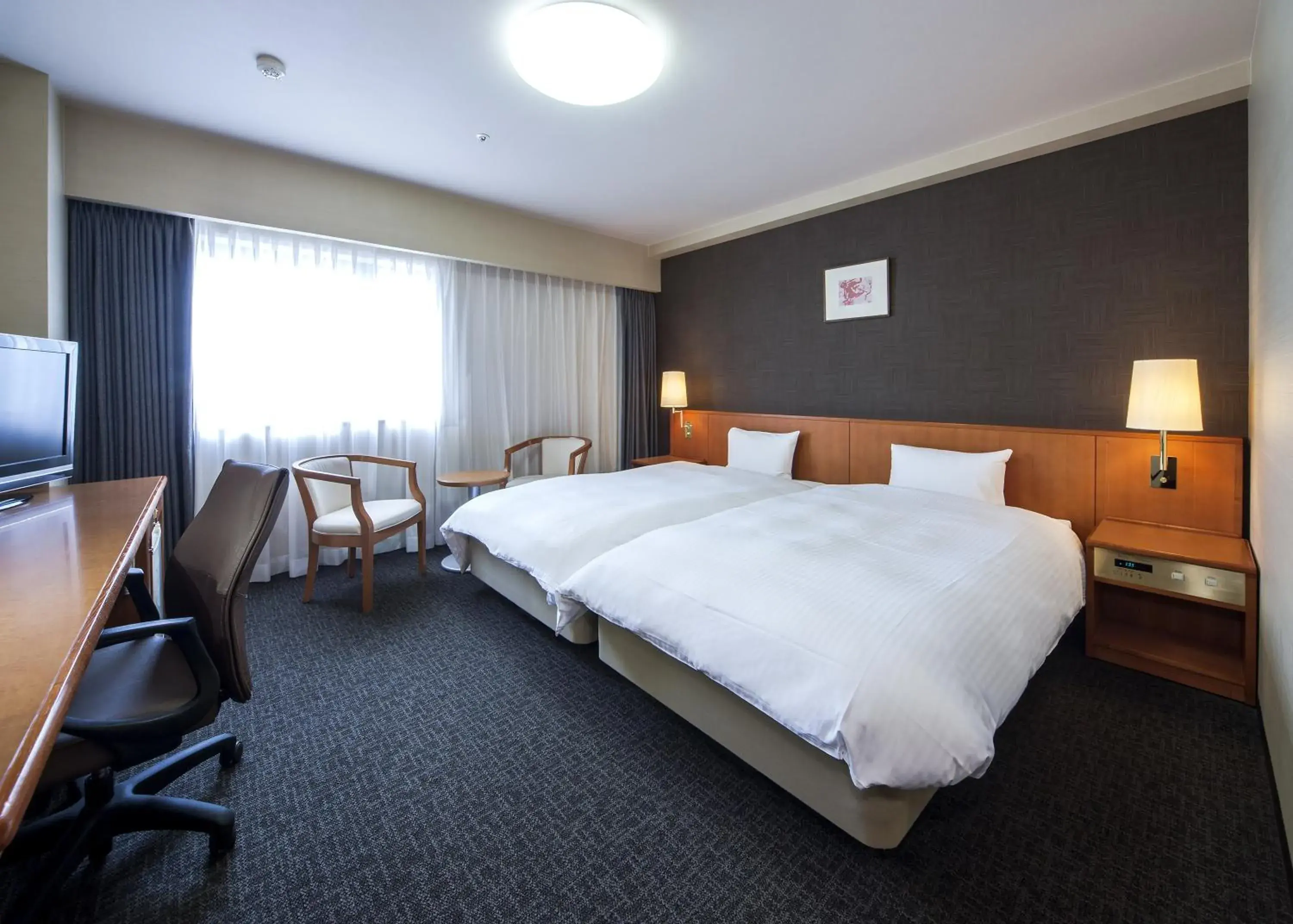 Photo of the whole room, Bed in Daiwa Roynet Hotel Toyama