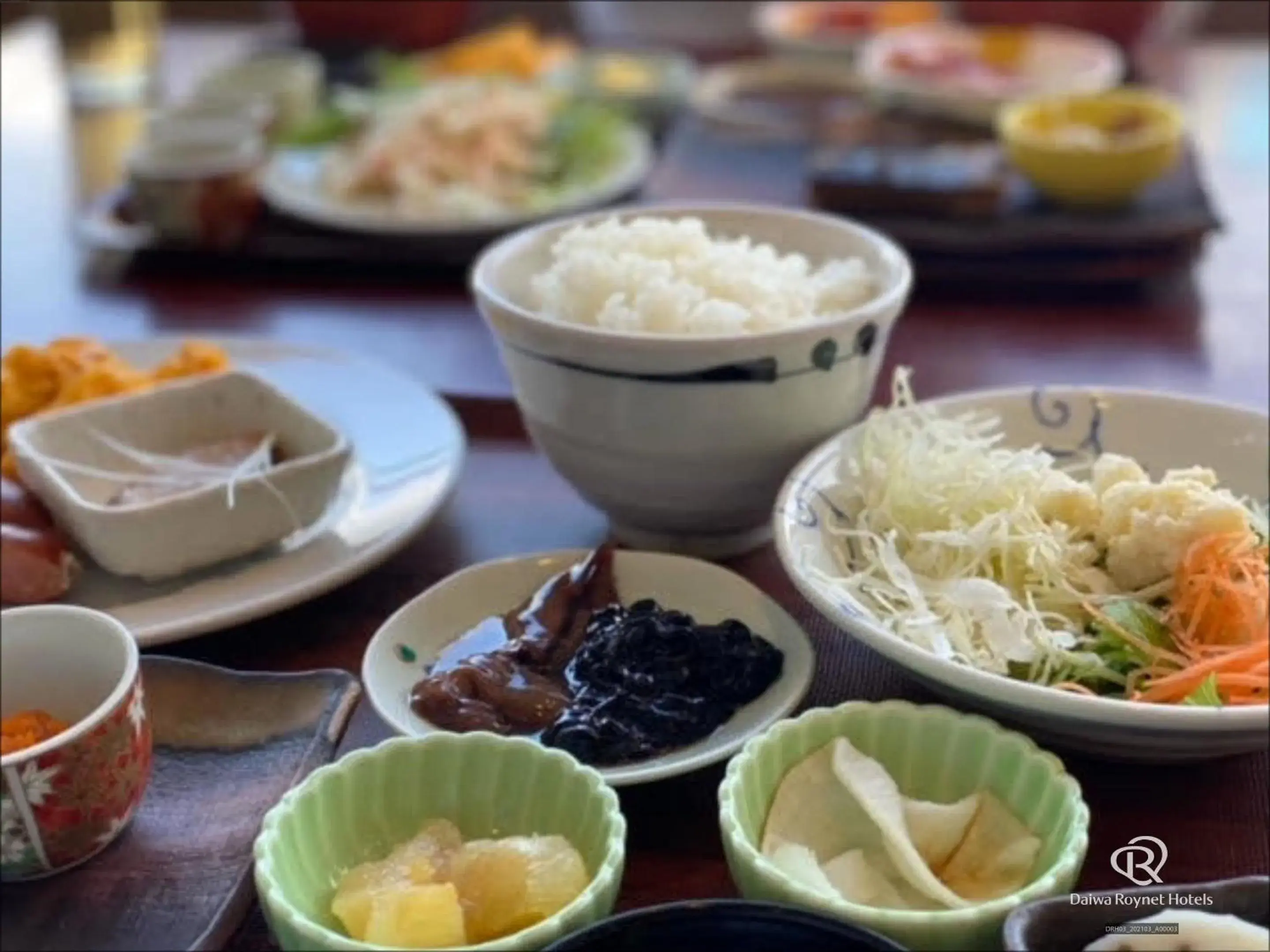 Breakfast in Daiwa Roynet Hotel Toyama