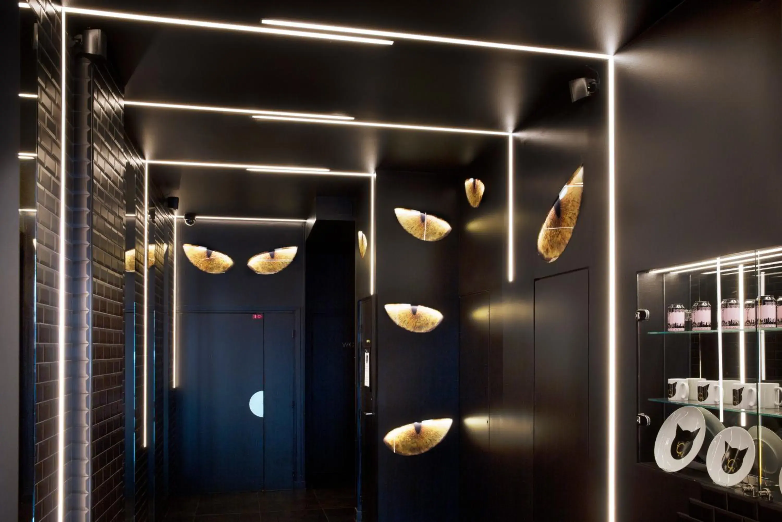 Lobby or reception in Hotel Le Chat Noir Lobby or reception in Hotel Le Chat Noir