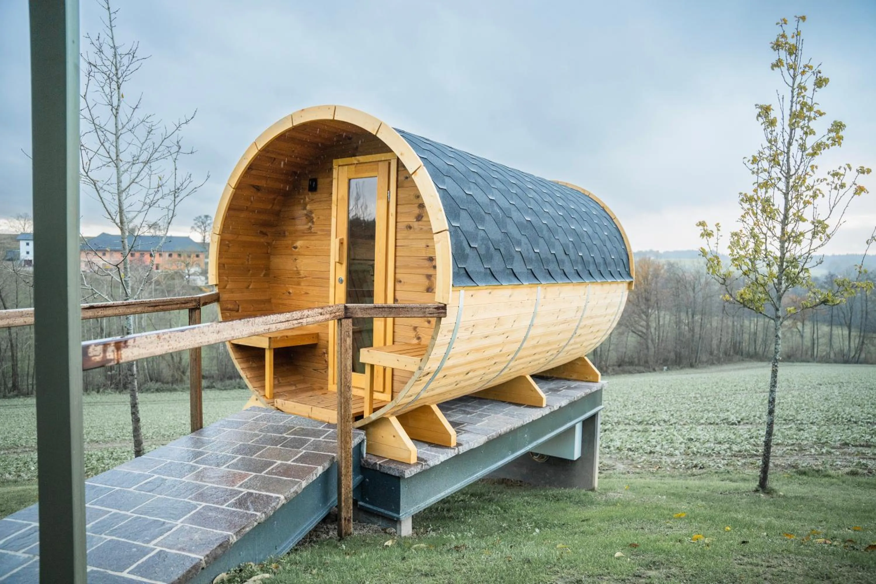 Sauna in 1A Landhotel Schicklberg