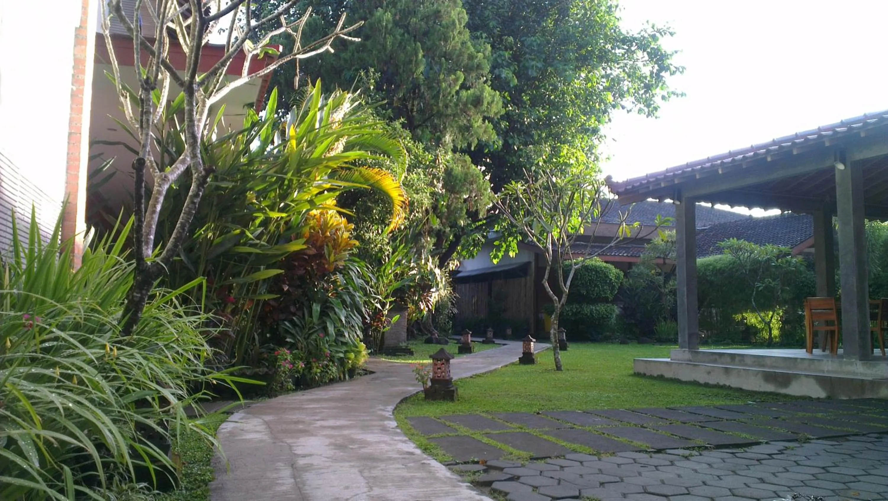 Garden in Puri Pangeran Hotel