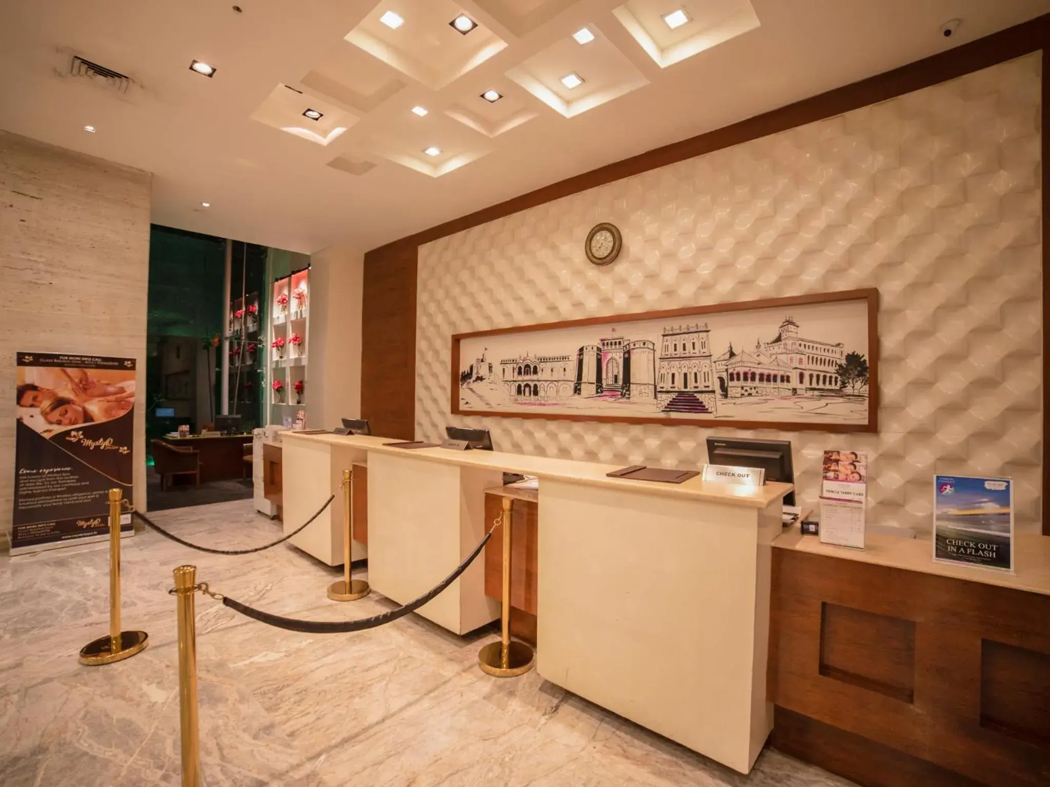 Lobby or reception in The Orchid Hotel Hinjewadi Pune Lobby or reception in The Orchid Hotel Hinjewadi Pune