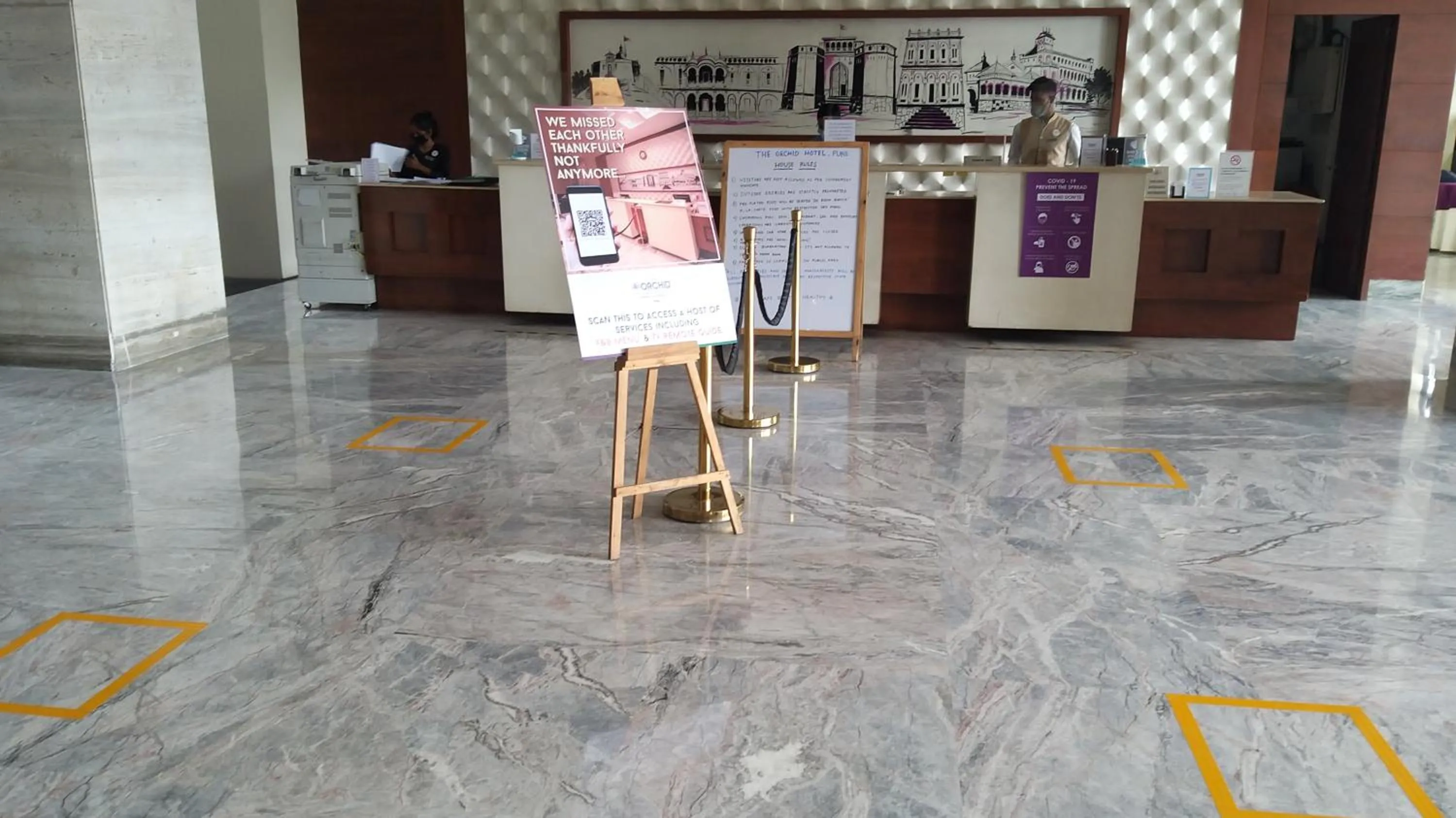 Lobby or reception in The Orchid Hotel Hinjewadi Pune