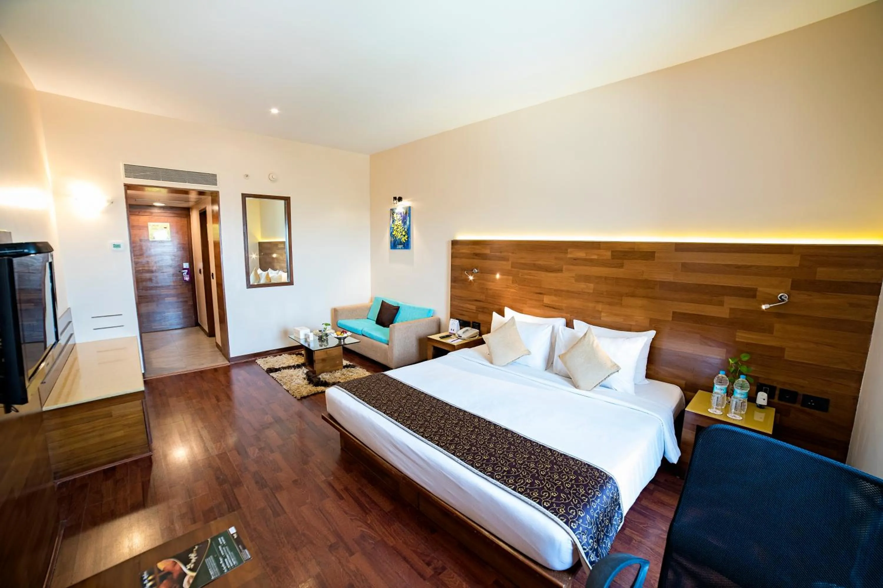 Photo of the whole room, Bed in The Orchid Hotel Hinjewadi Pune