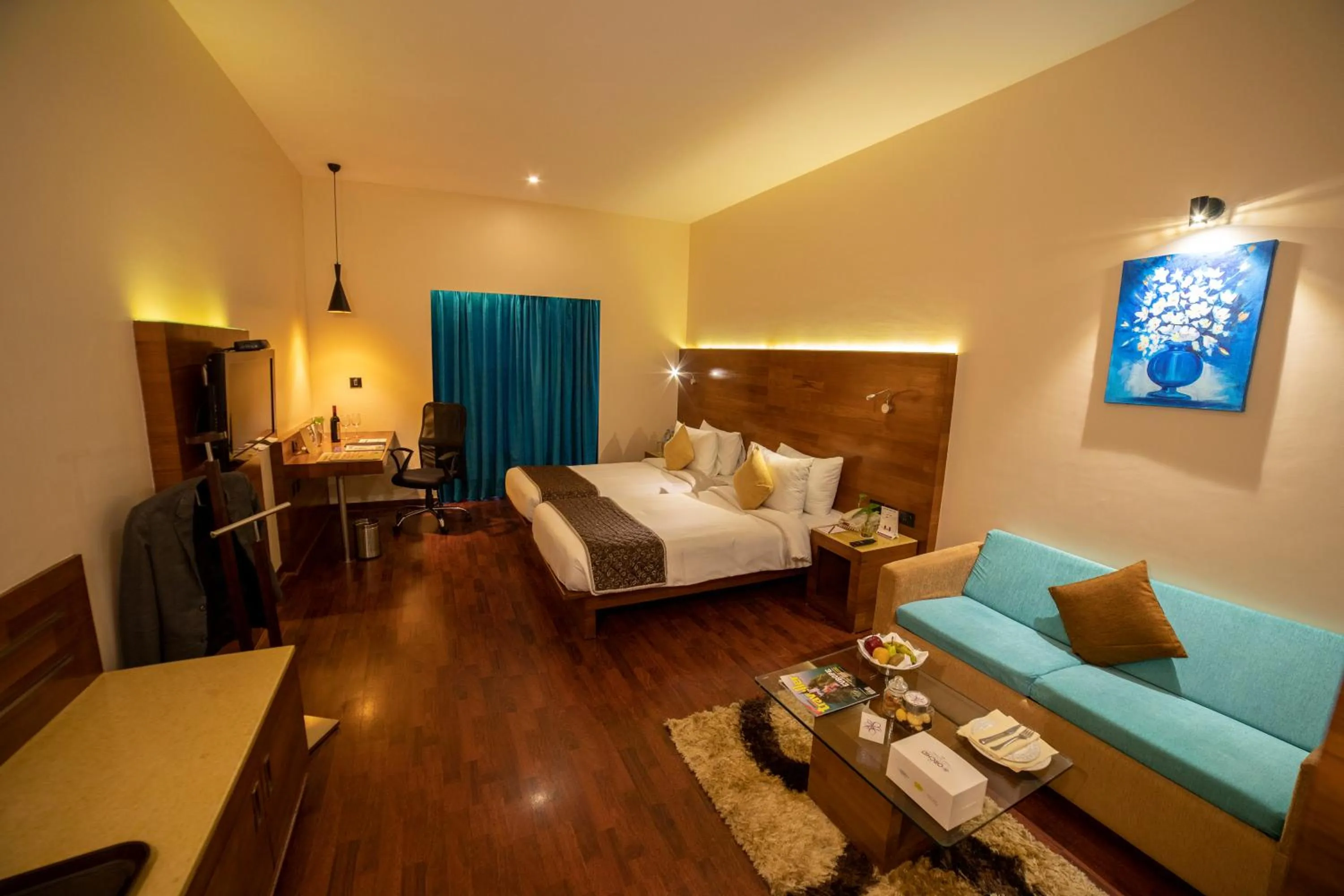 Photo of the whole room, Bed in The Orchid Hotel Hinjewadi Pune