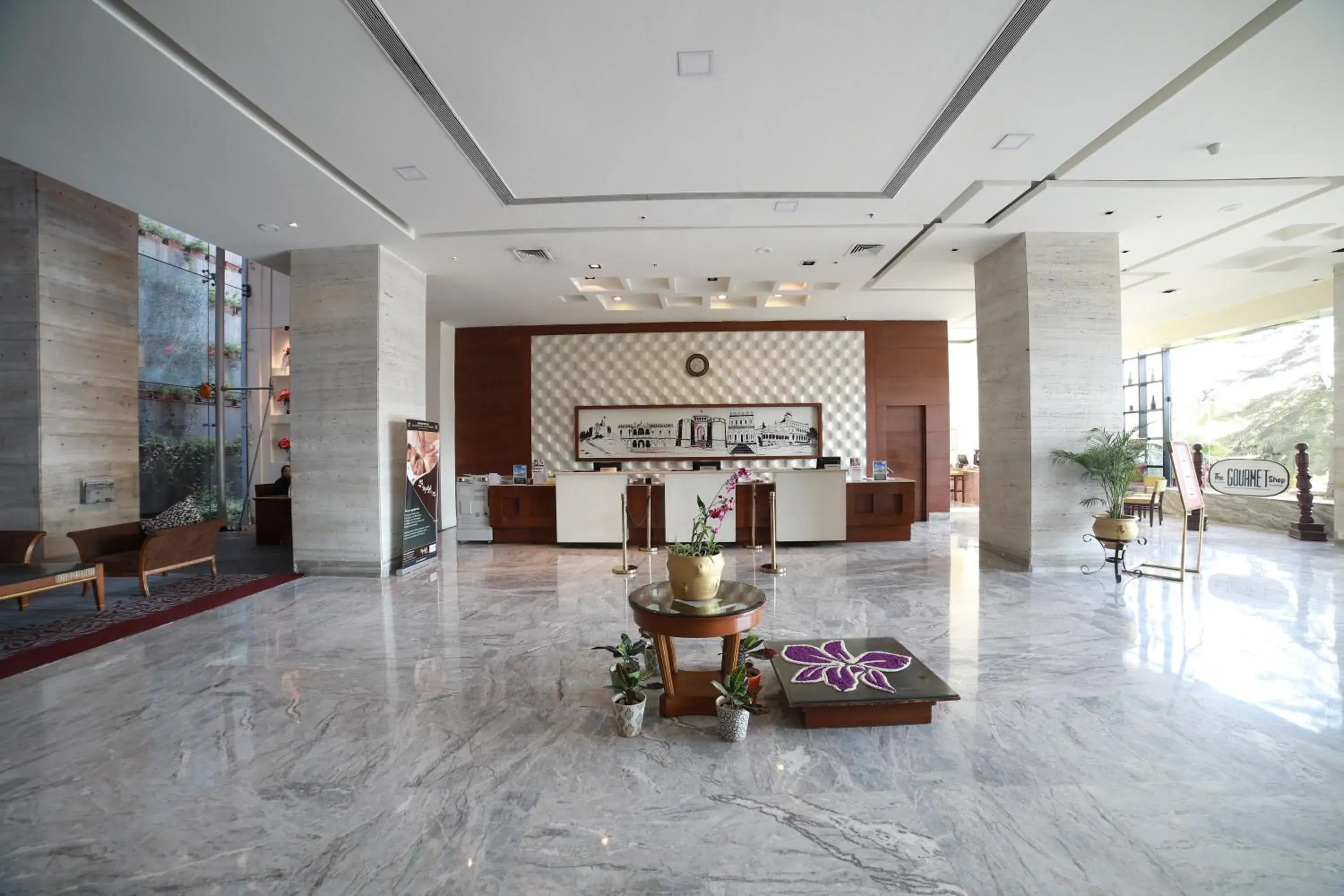 Lobby or reception in The Orchid Hotel Hinjewadi Pune Lobby or reception in The Orchid Hotel Hinjewadi Pune