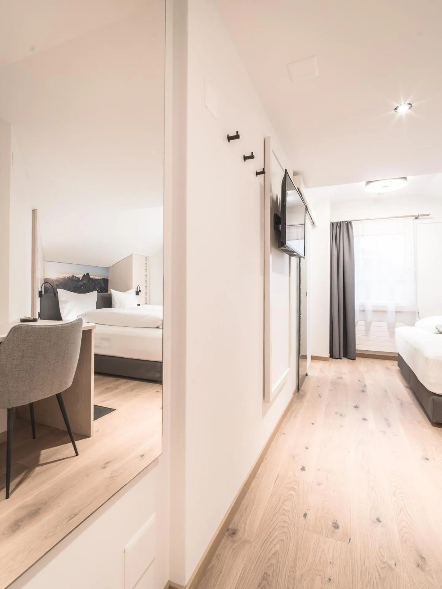 Photo of the whole room, Bed in Traube Restaurant & Hotel