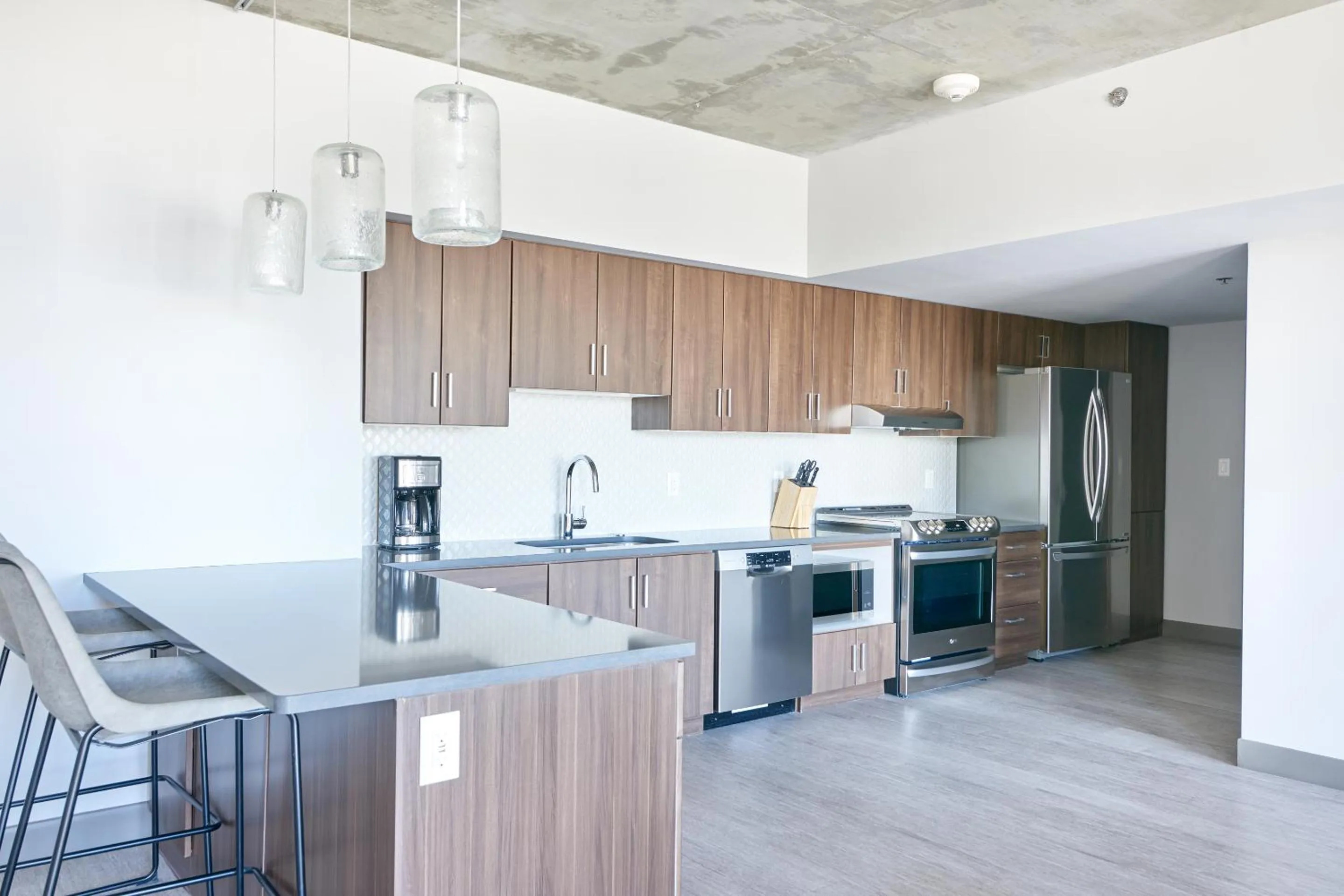 Living room in Sonder at McKinley