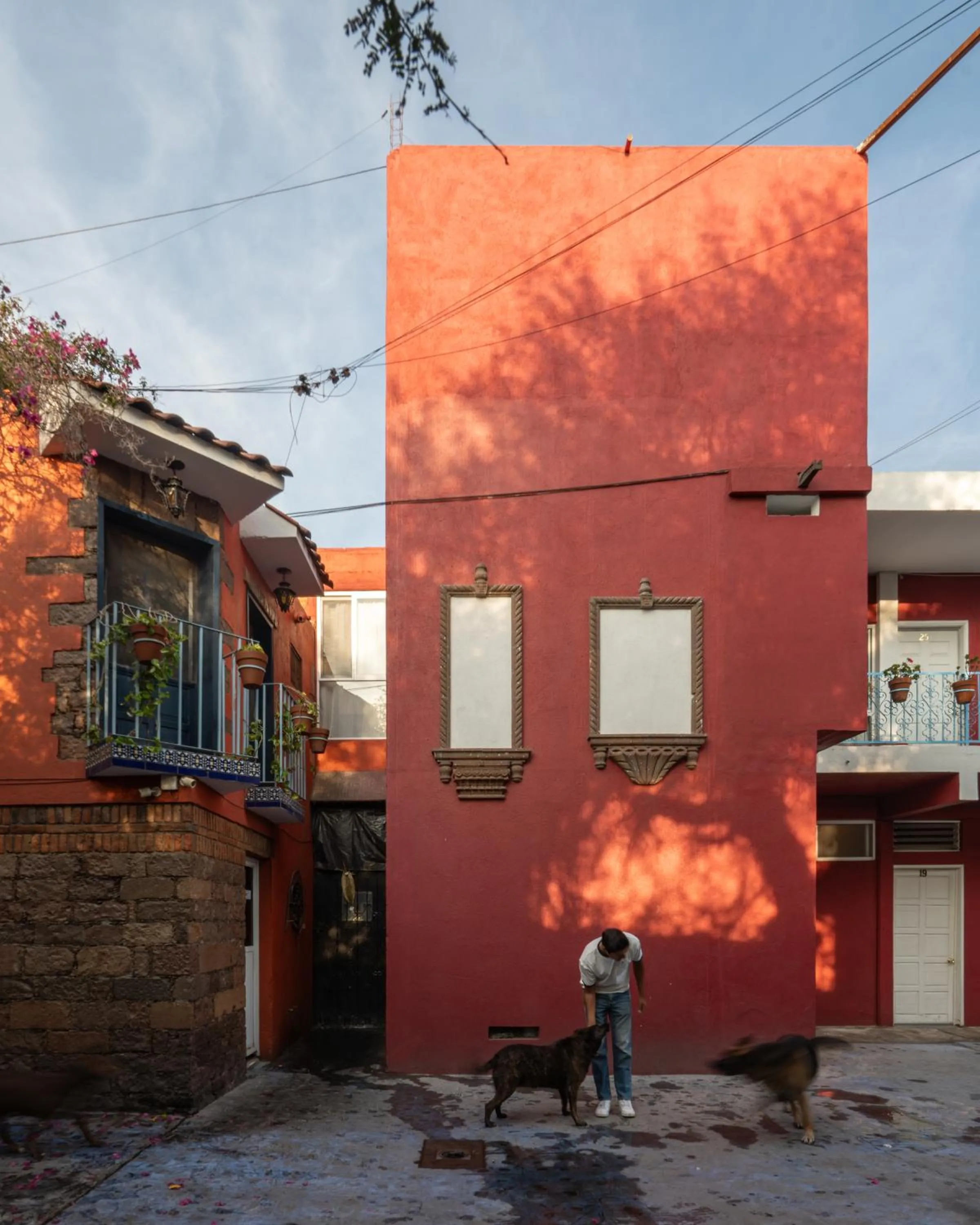 Property building in Hotel Posada Bugambilias