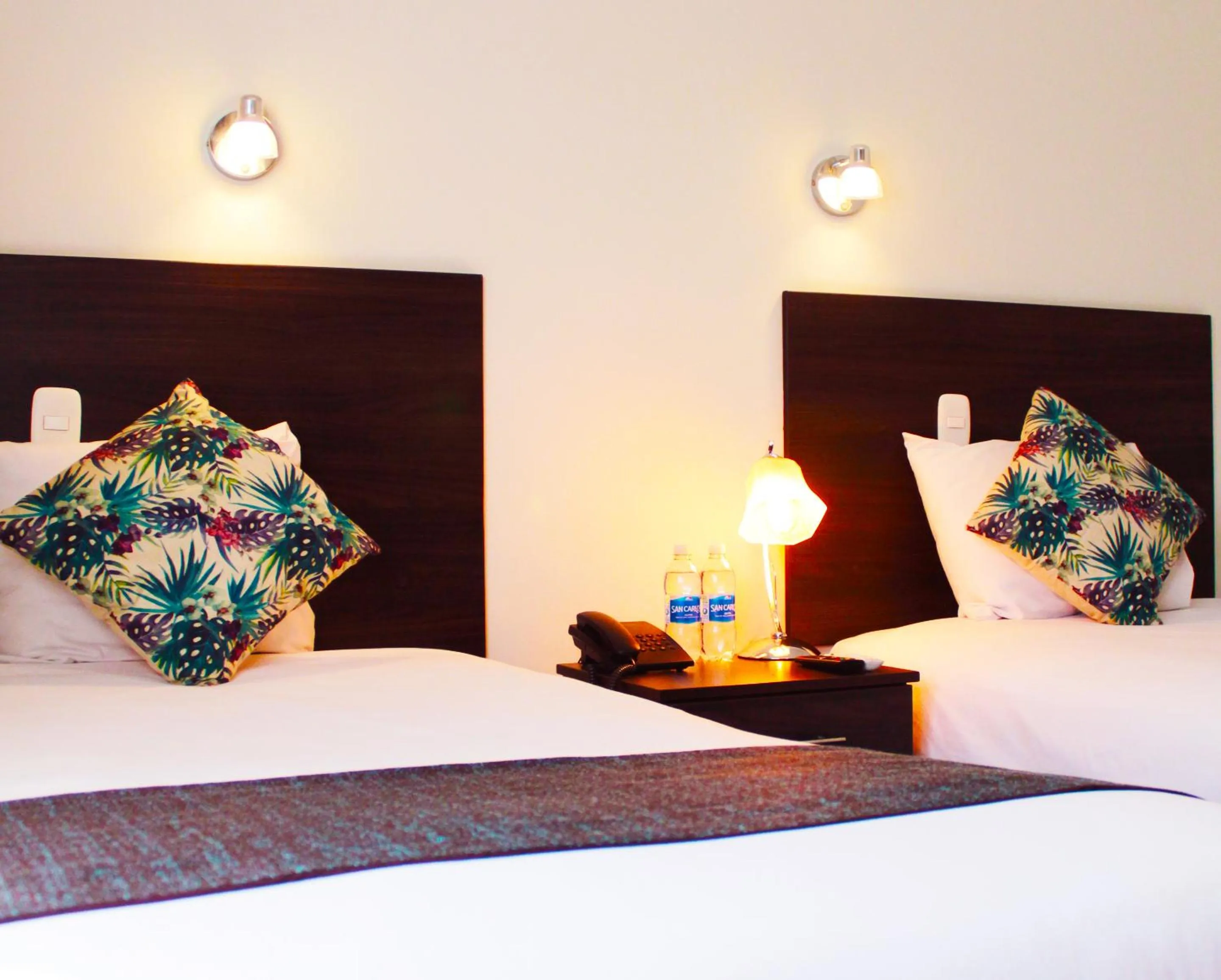 Bed in Hotel La Casa de Irma