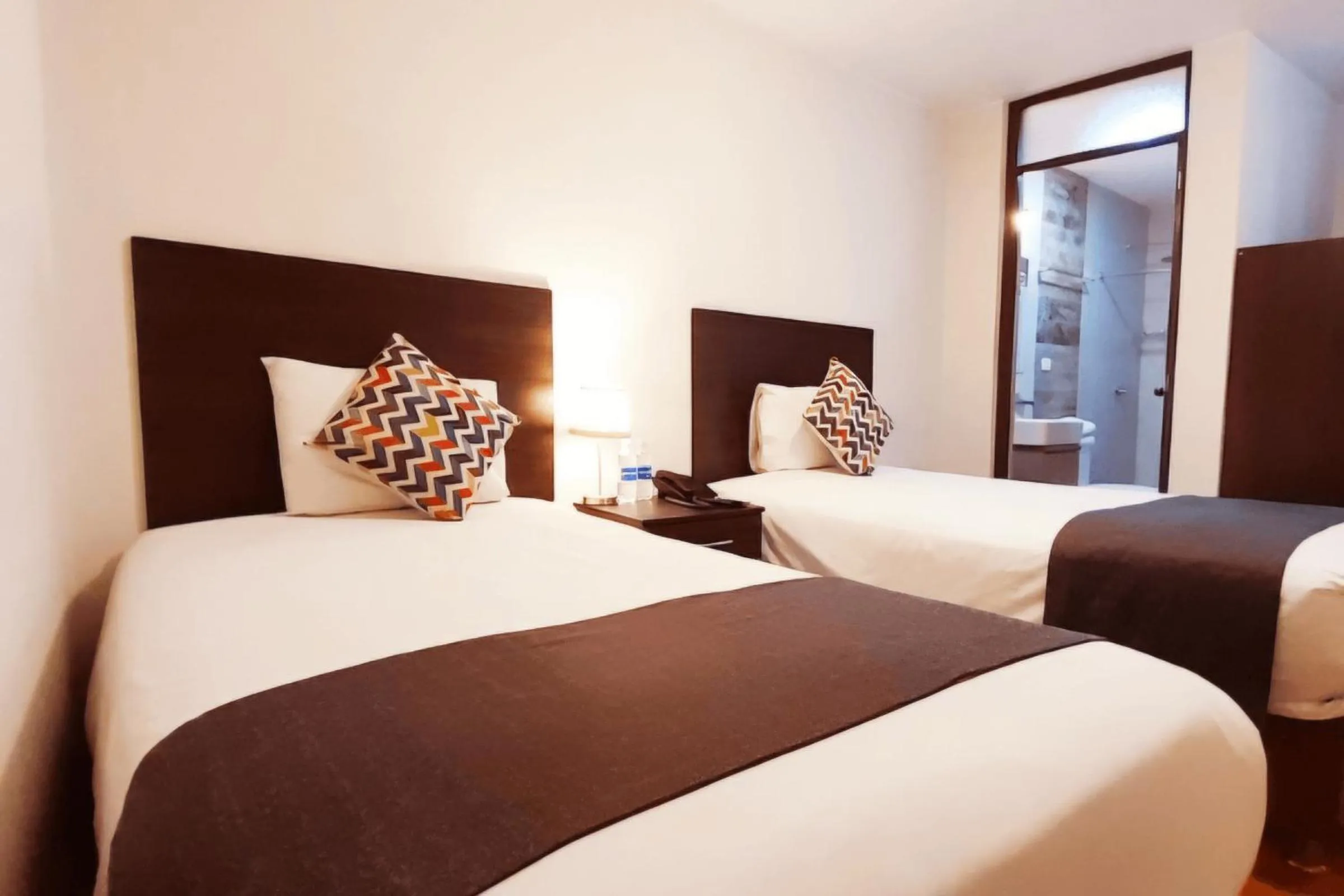 Bed in Hotel La Casa de Irma