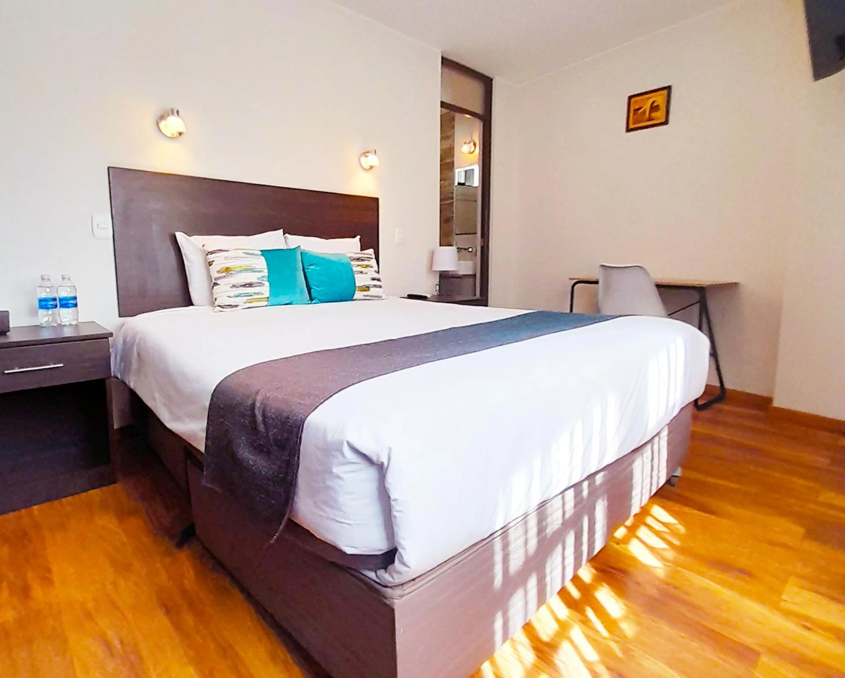 Bed in Hotel La Casa de Irma