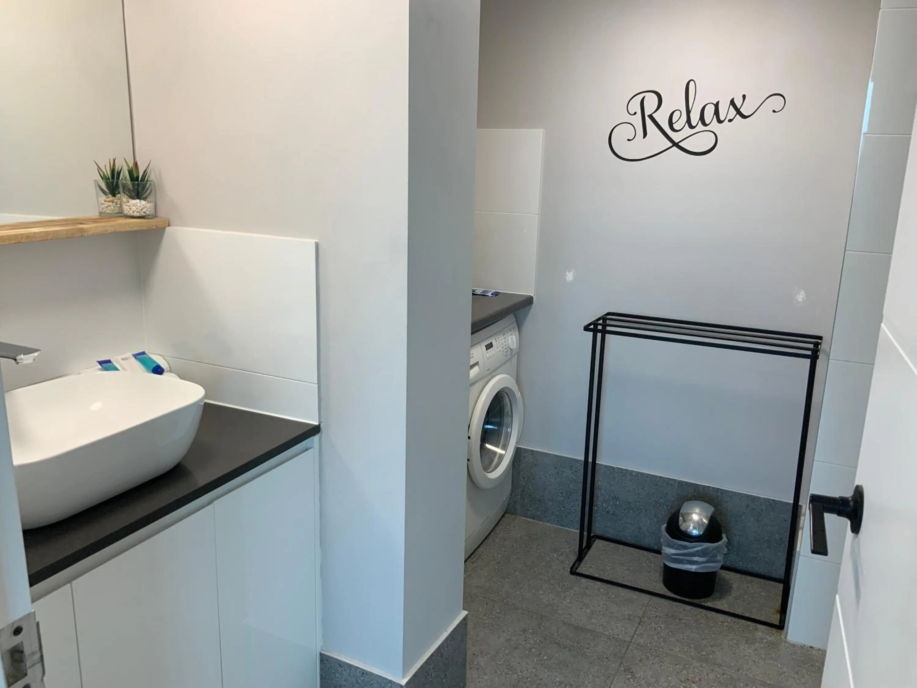 Bathroom in Beachfront Towers