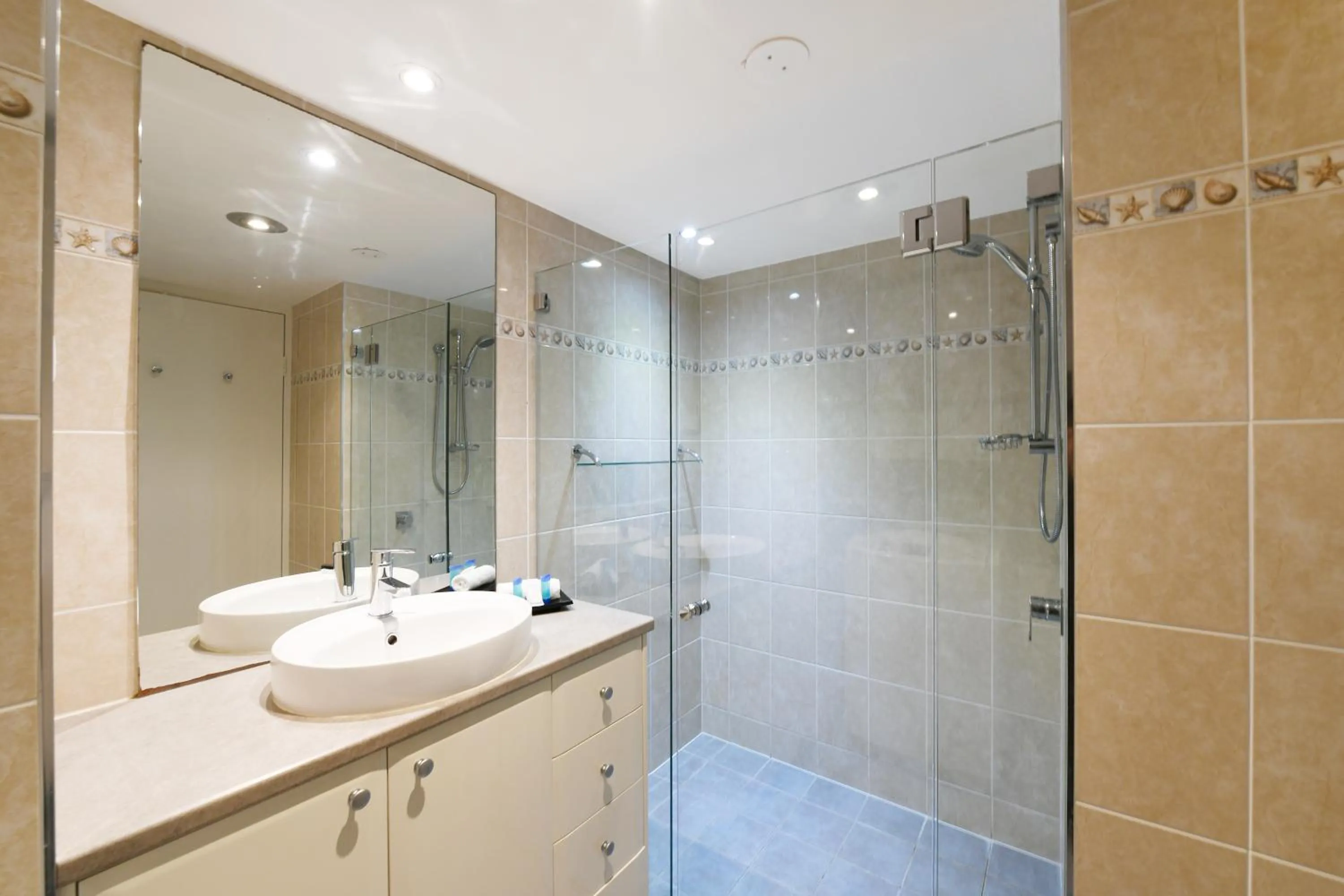 Bathroom in Beachfront Towers