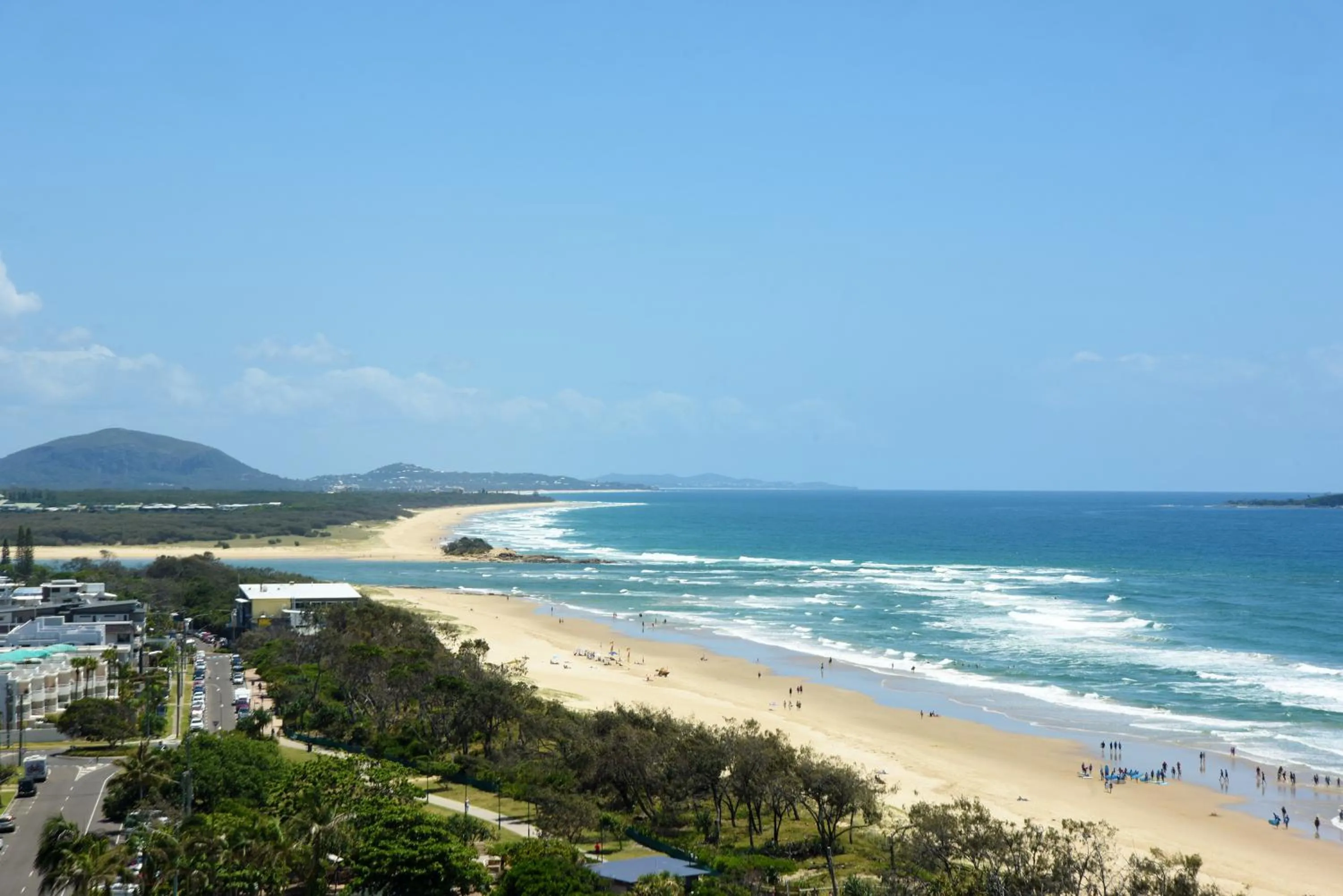 City view in Beachfront Towers