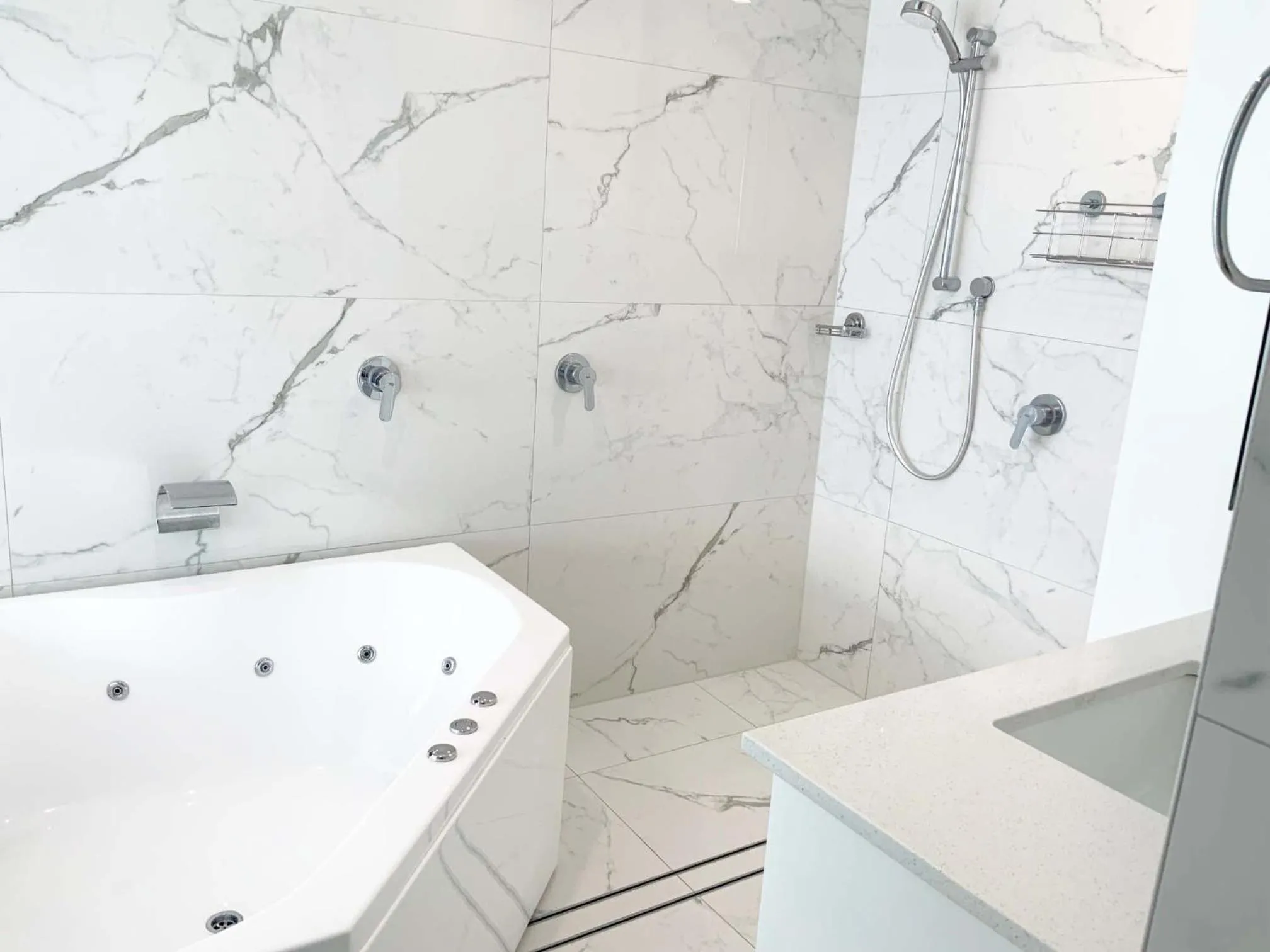 Bathroom in Beachfront Towers