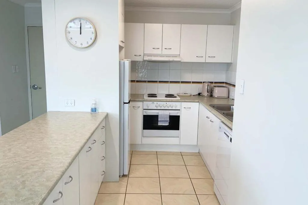 Kitchen or kitchenette in Beachfront Towers