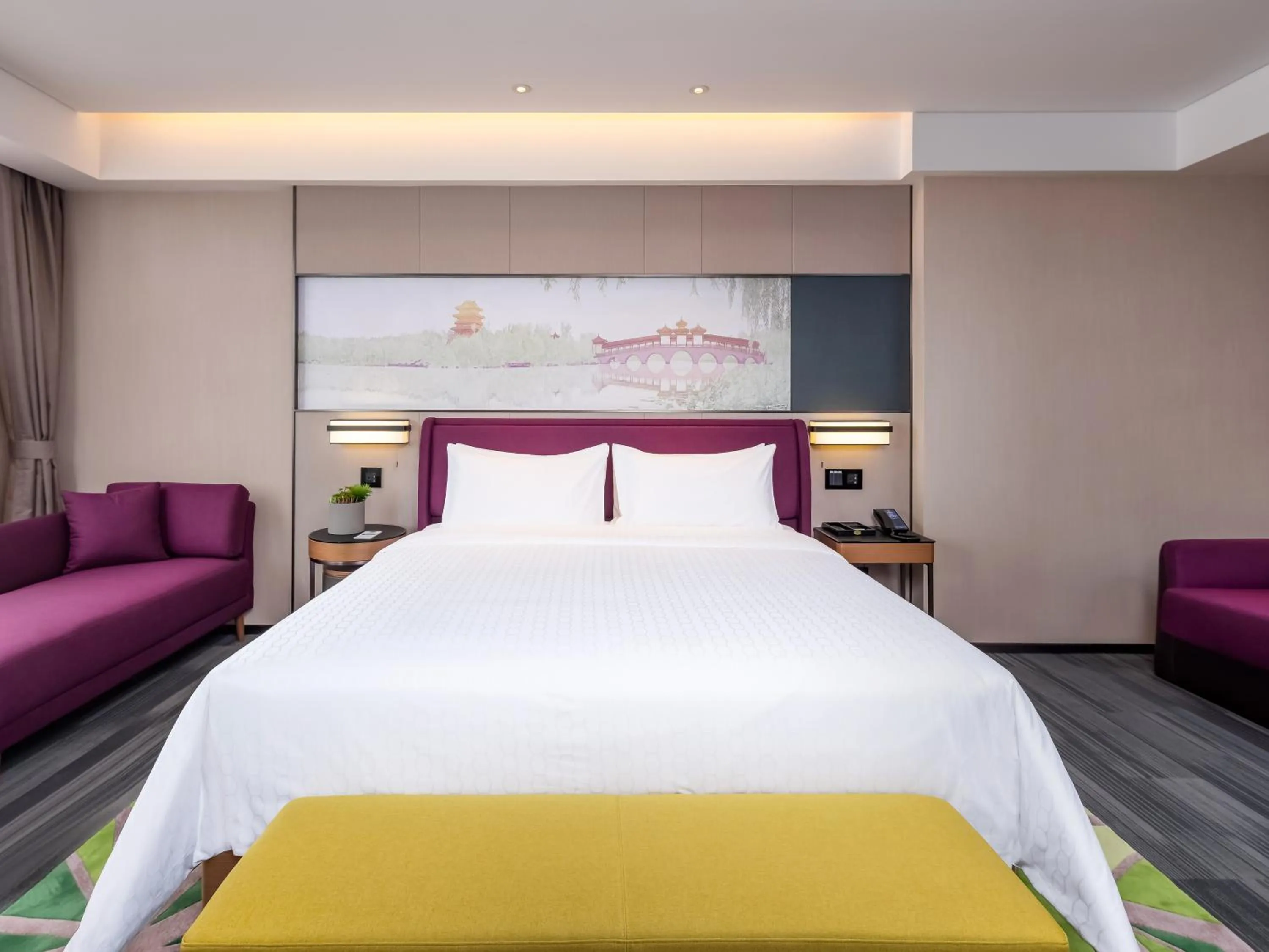 Bed in Hampton by Hilton Qinhuangdao Jinmeng Bay