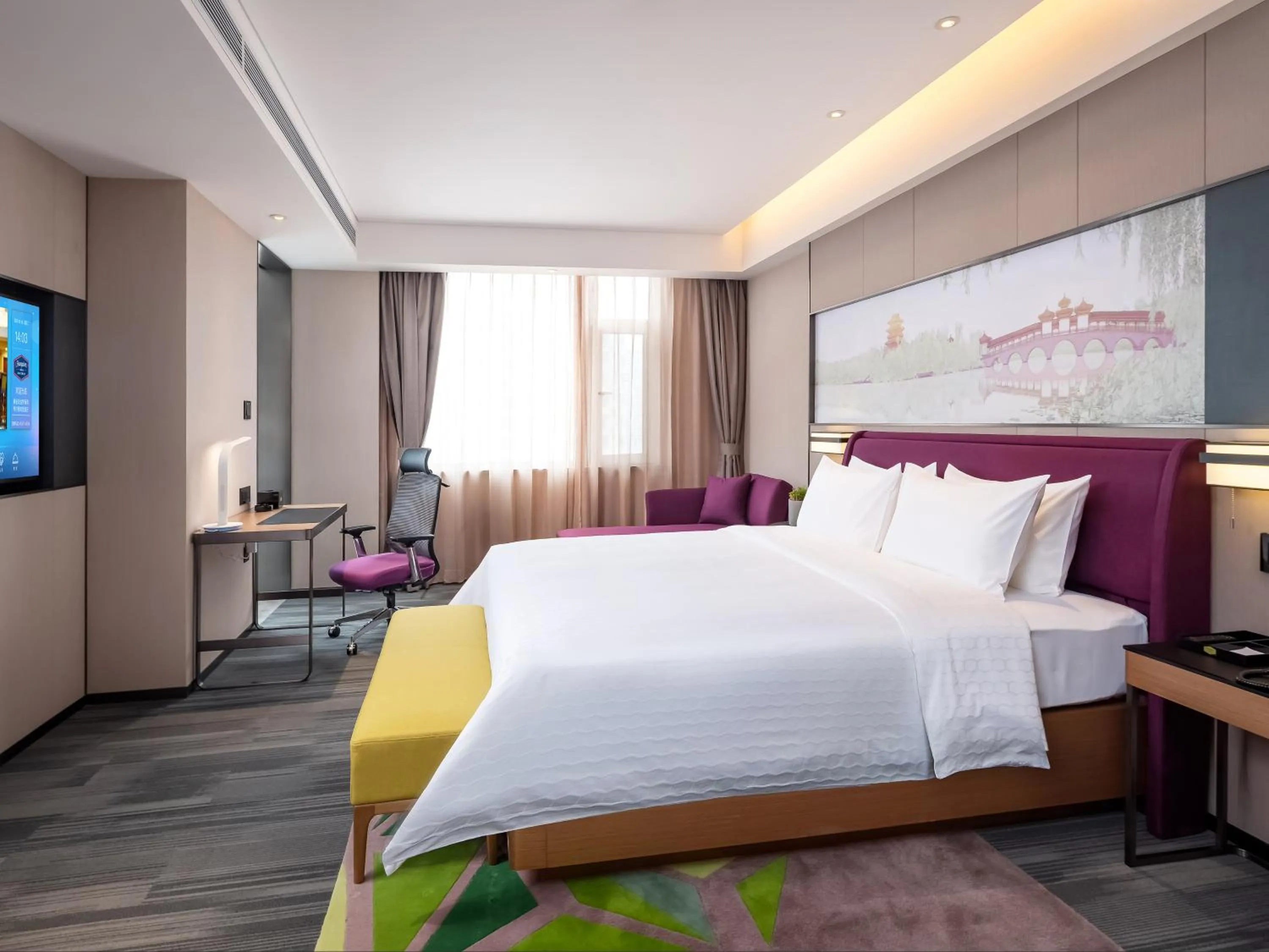 Bed in Hampton by Hilton Qinhuangdao Jinmeng Bay