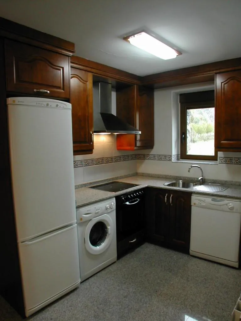 Kitchen or kitchenette in Apartamentos Casa Buisan