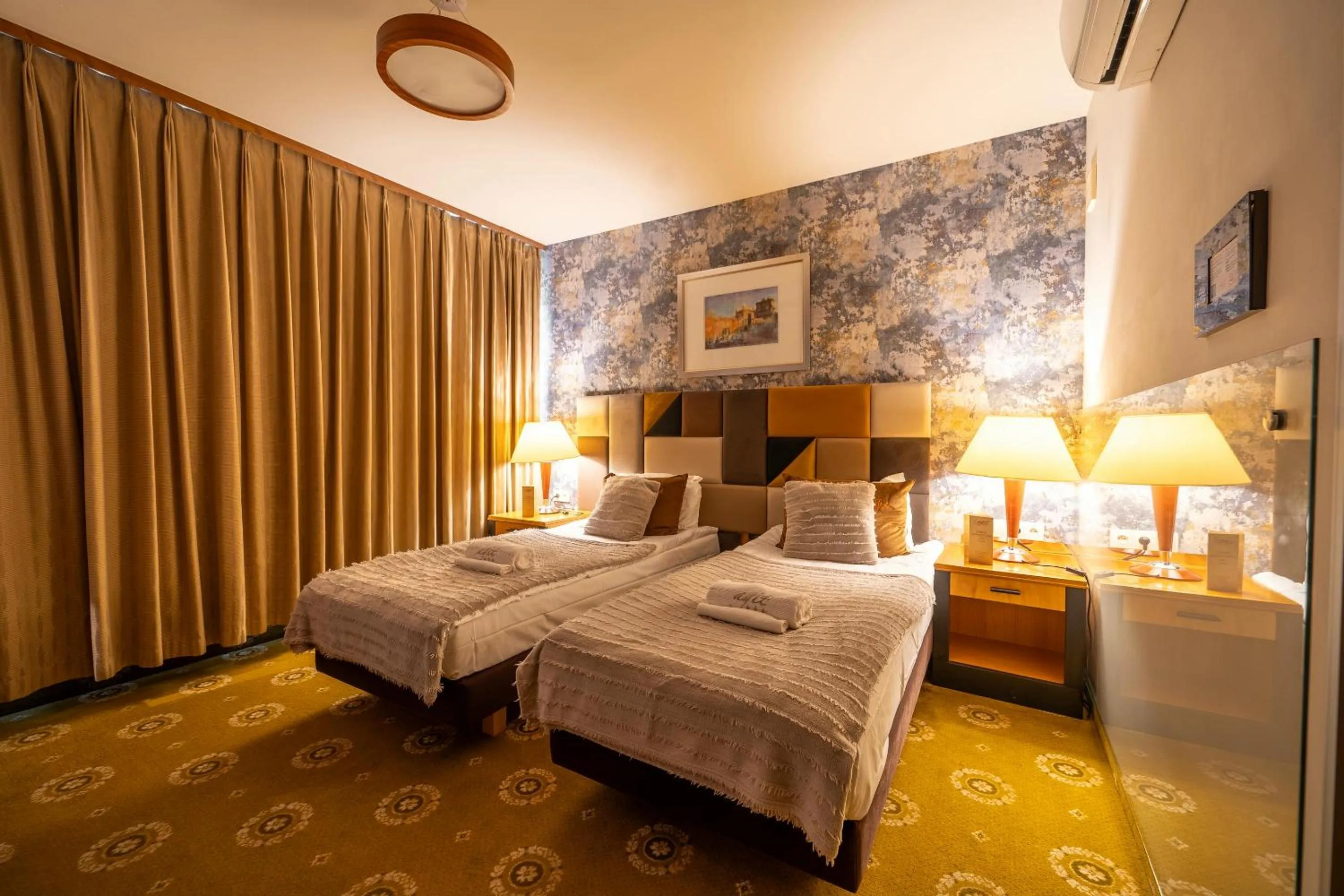 Bed in Hotel Agit Congress&Spa