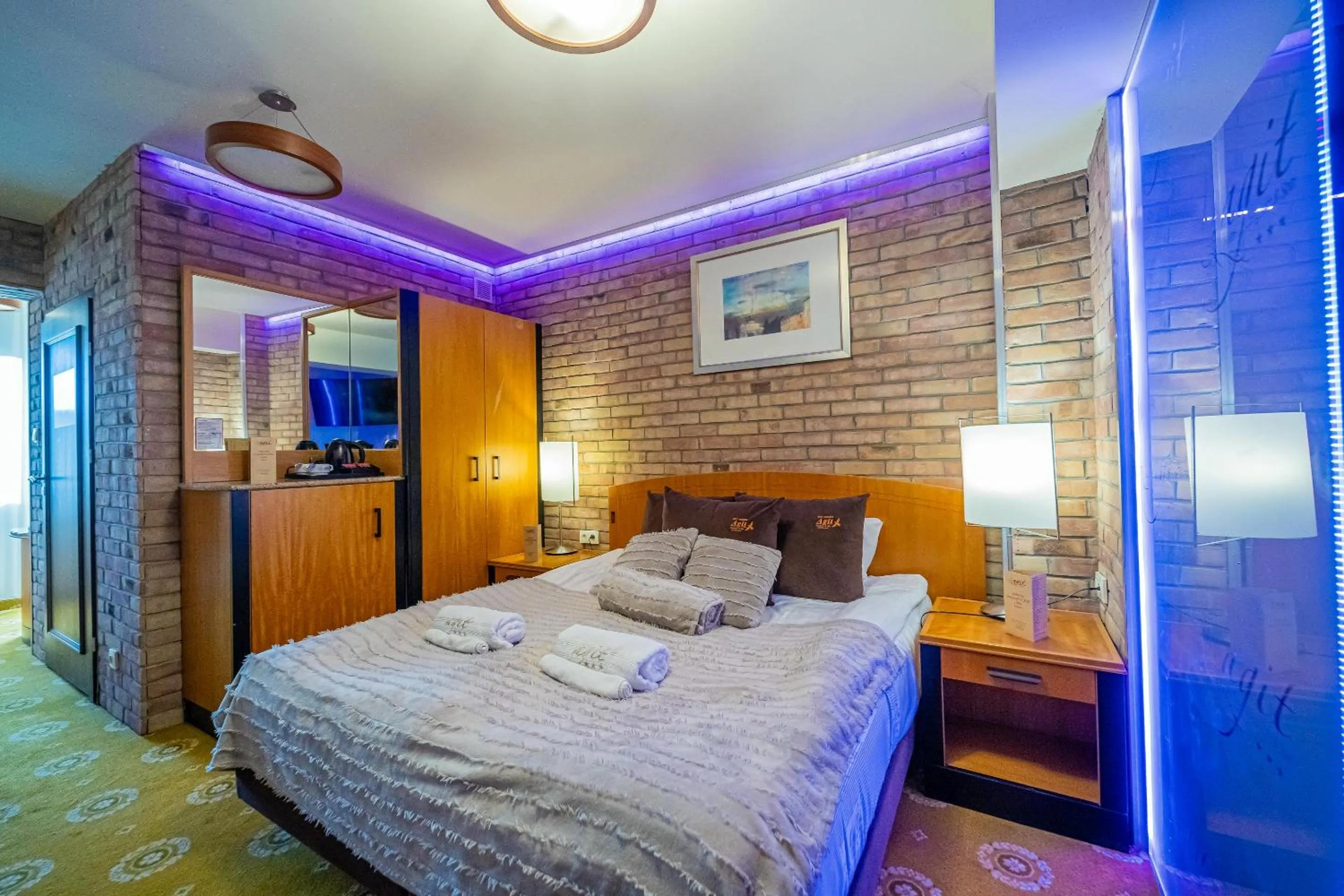 Bed in Hotel Agit Congress&Spa