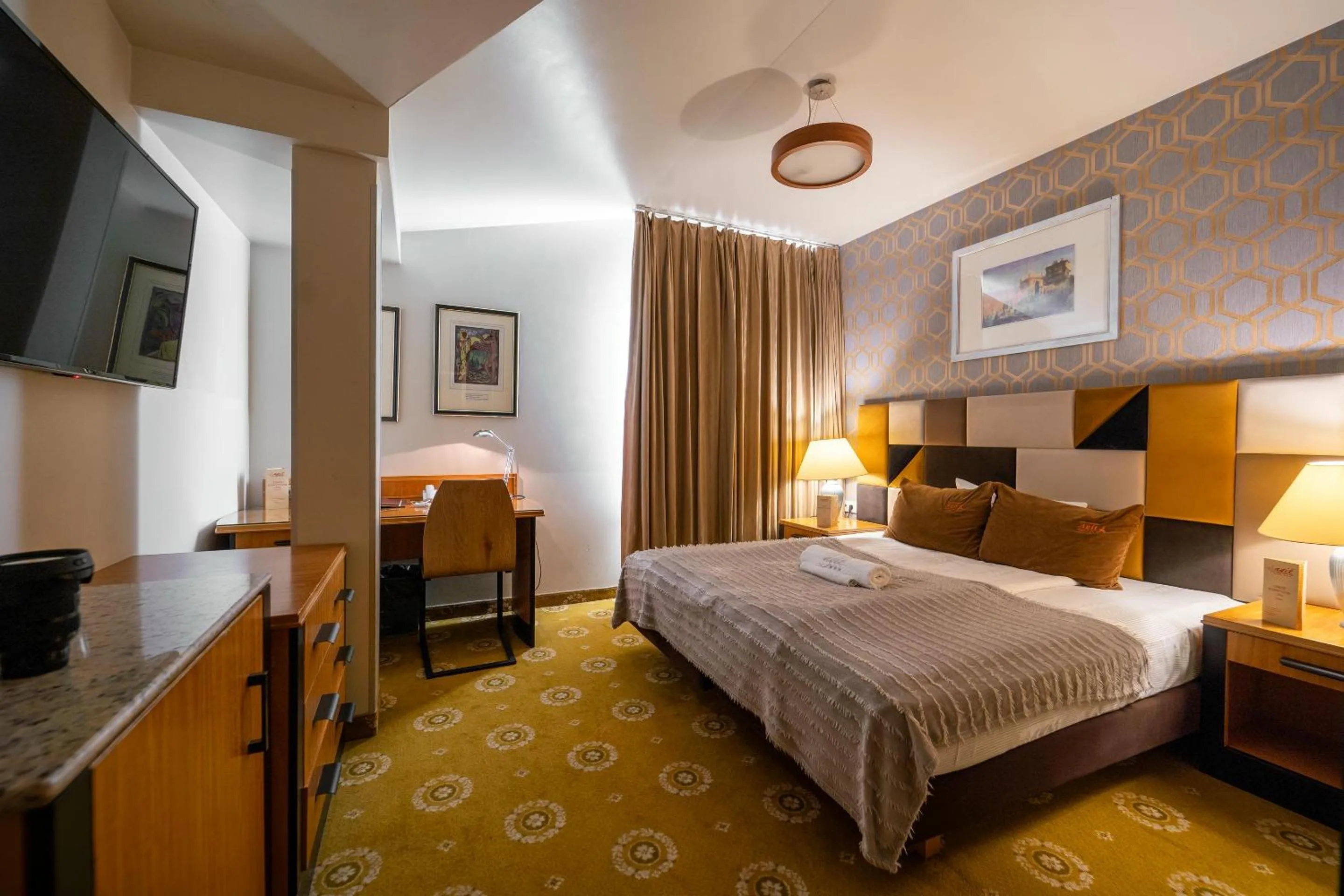 Photo of the whole room, Bed in Hotel Agit Congress&Spa