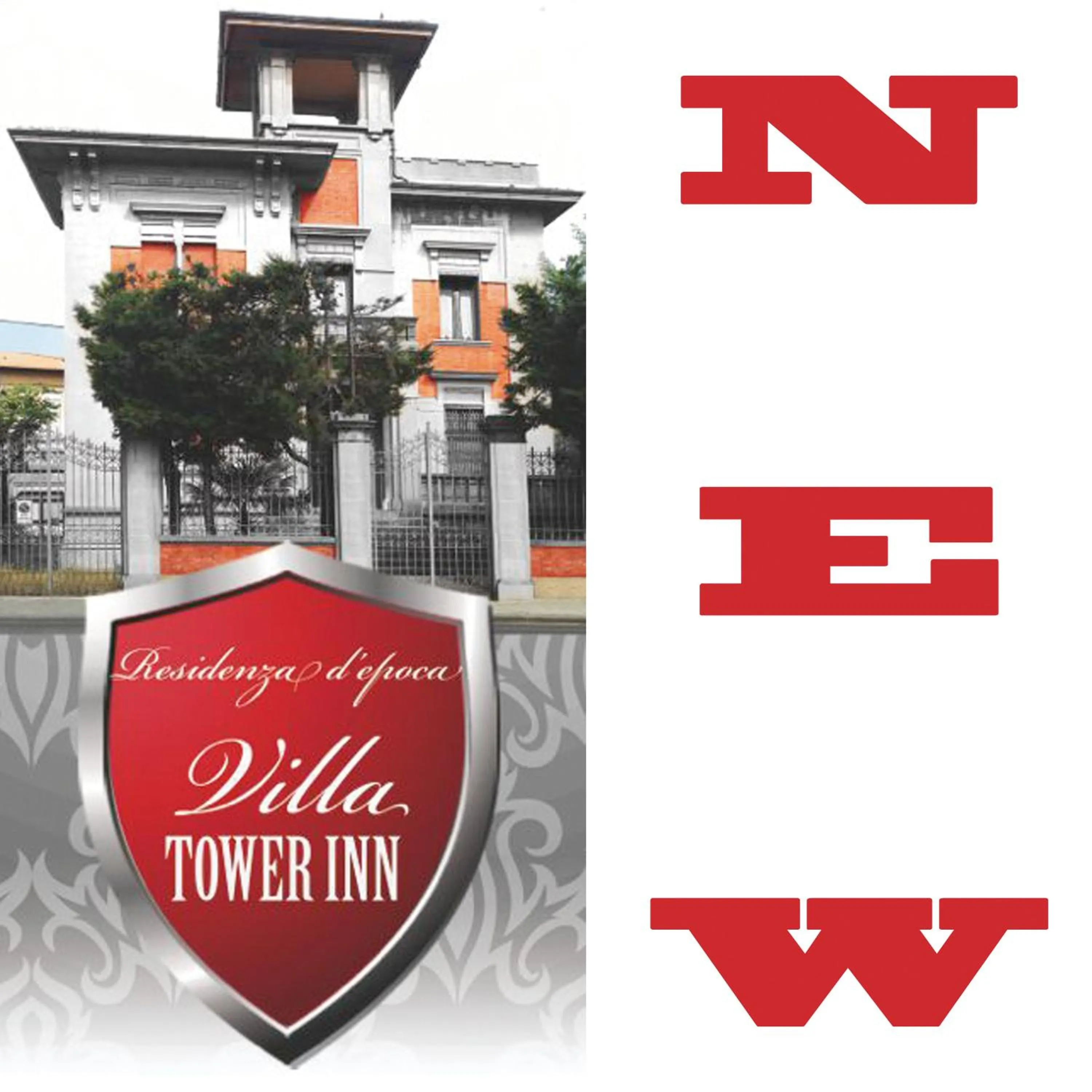 Logo/Certificate/Sign in Villa Tower Inn