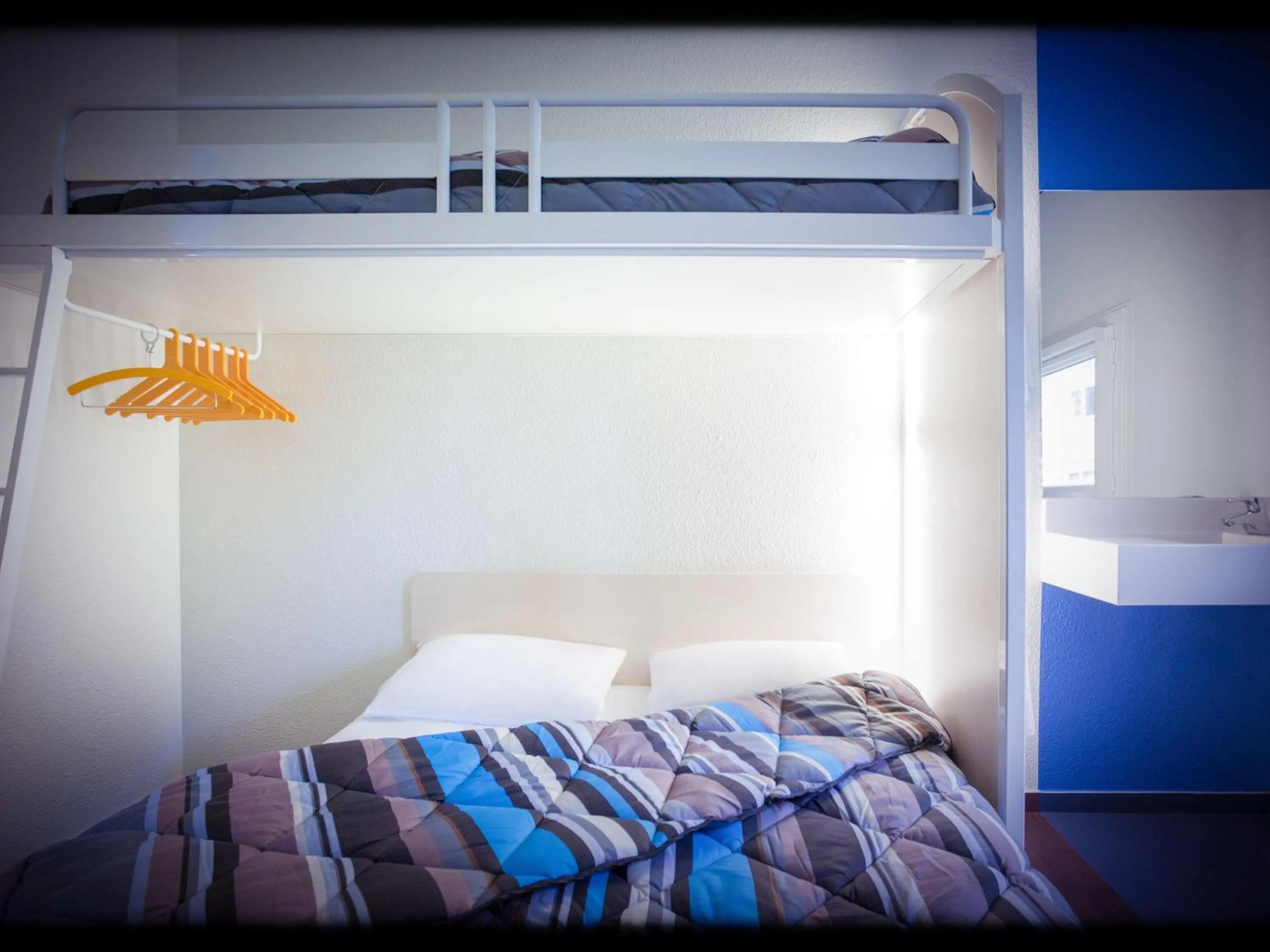 Bedroom, Bed in Hôtel Tours Nord