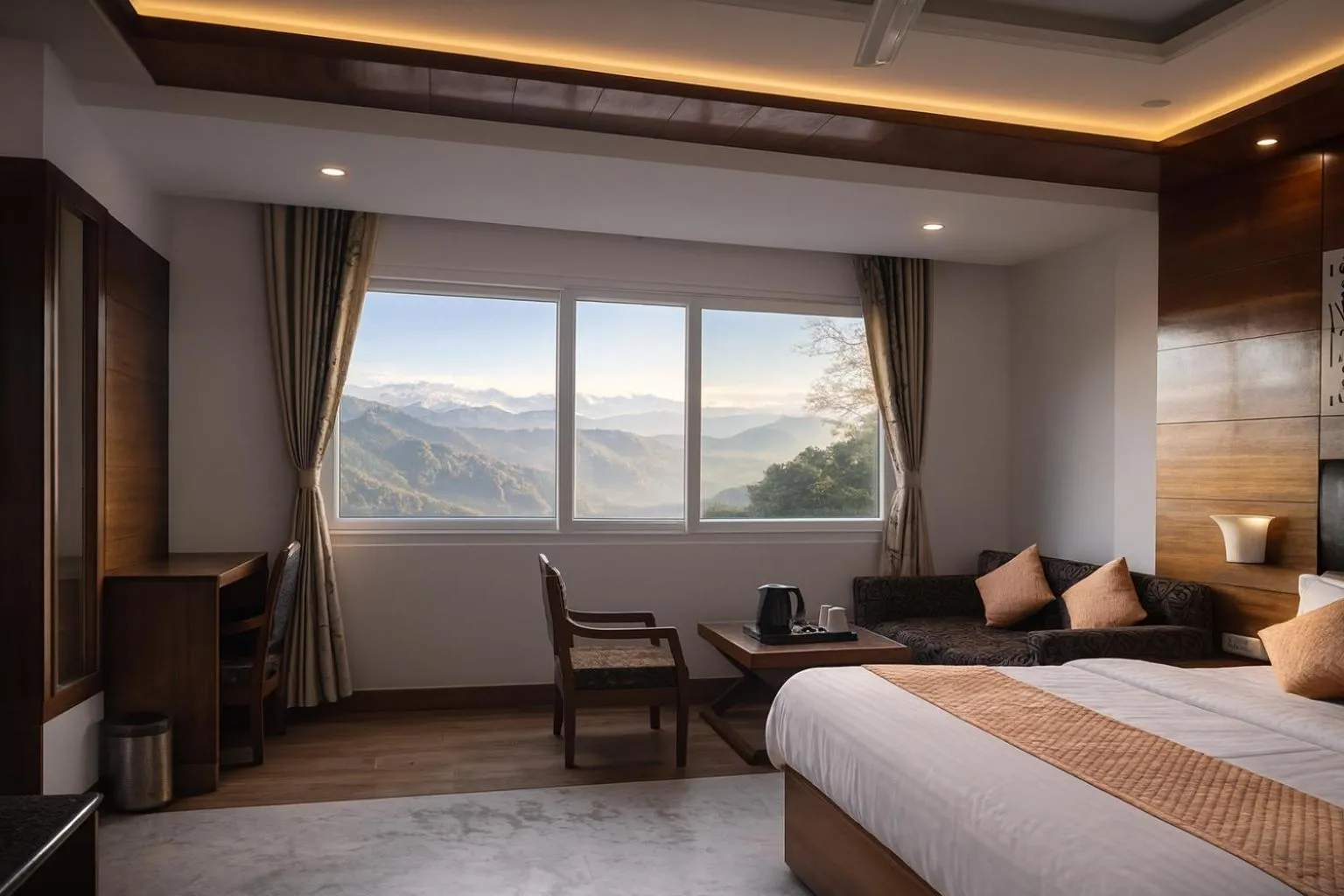 Bed in Mussoorie Residency