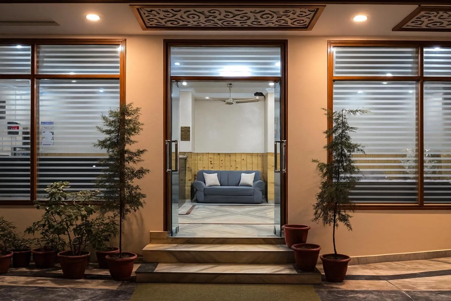 Living room in Mussoorie Residency