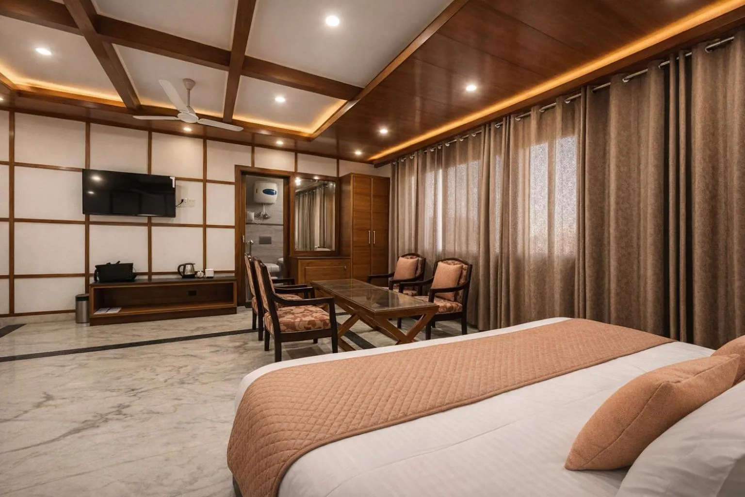 Bed in Mussoorie Residency