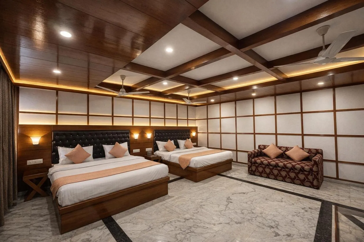 Bed in Mussoorie Residency