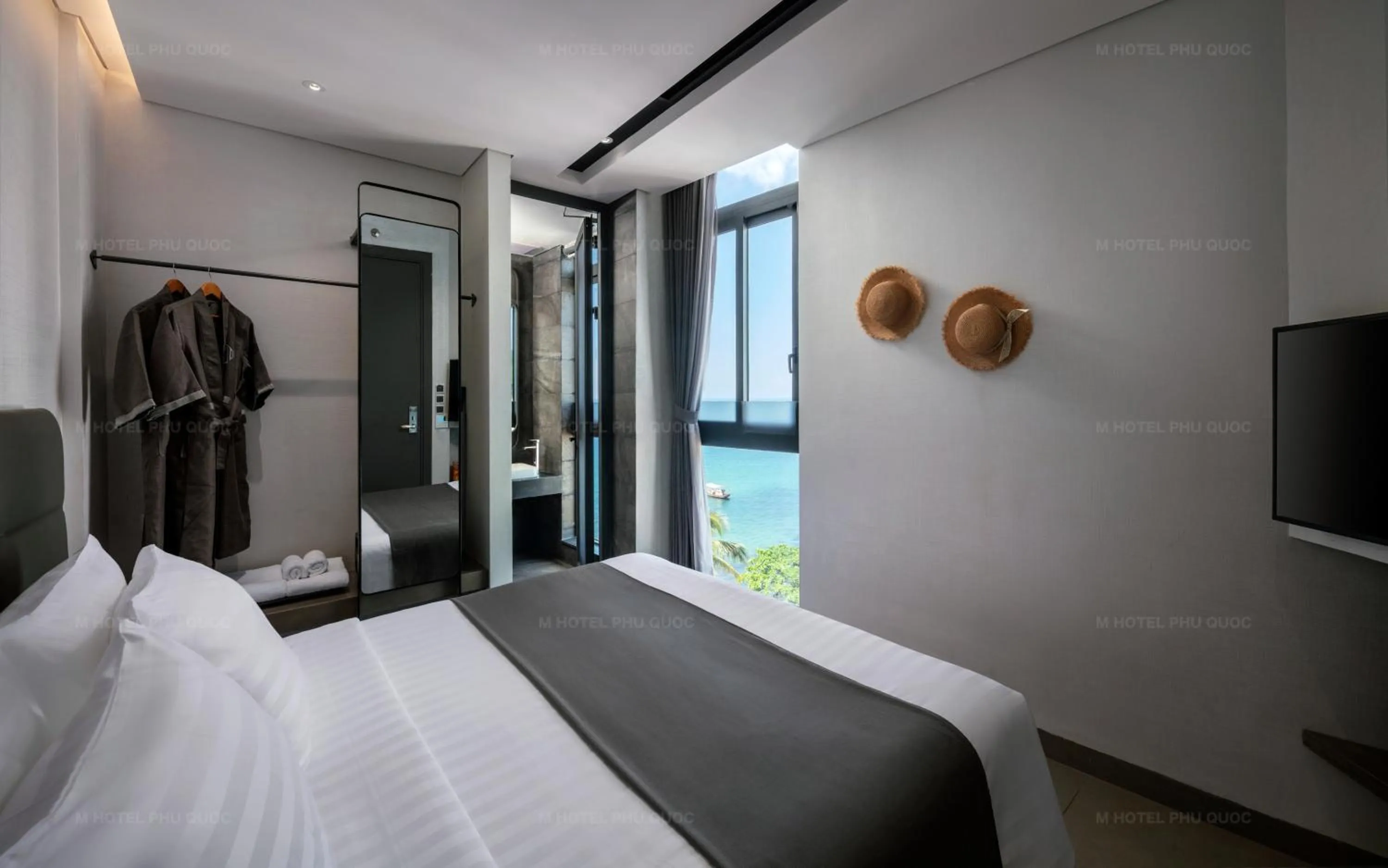 Bed in M Hotel Phu Quoc