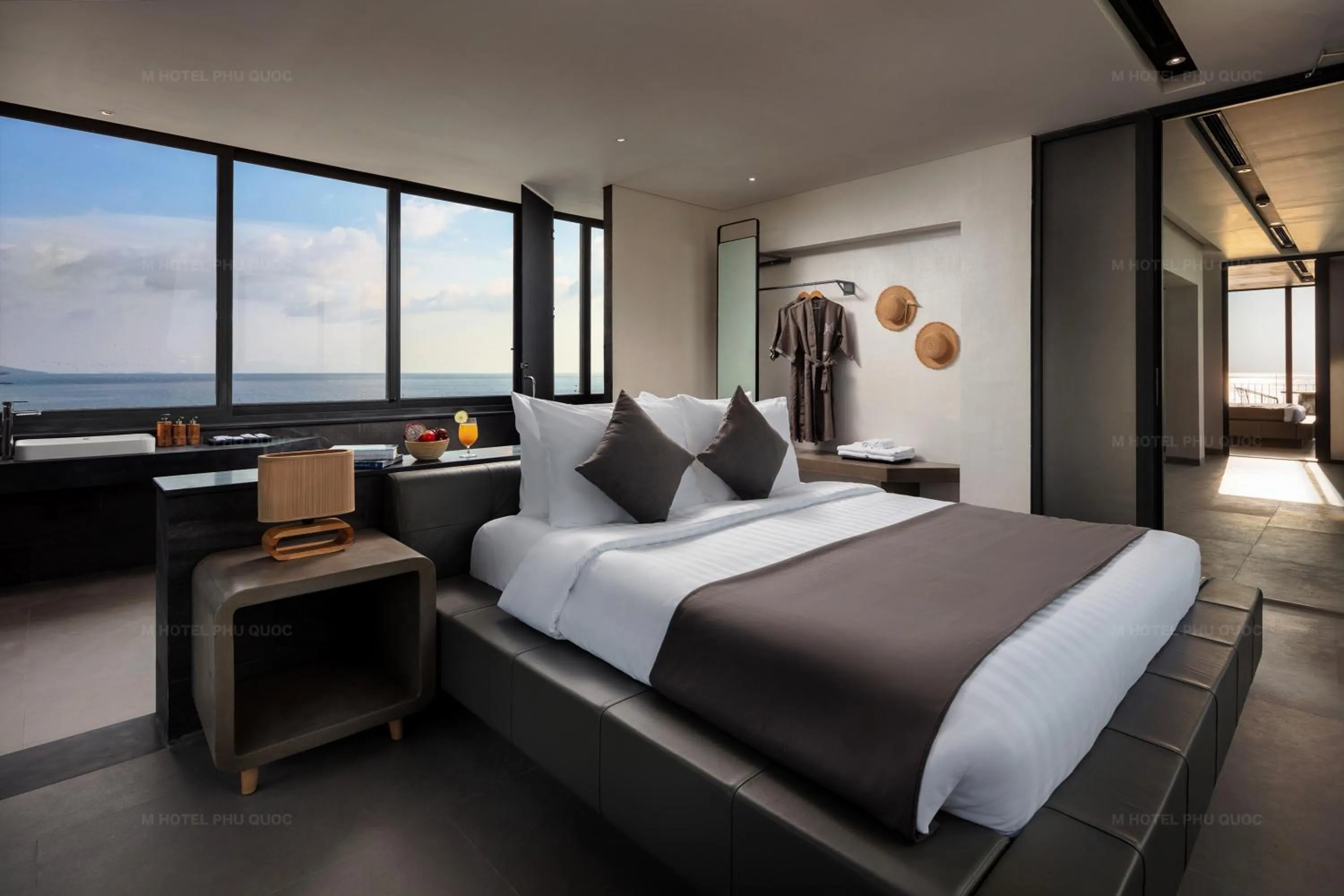 Bed in M Hotel Phu Quoc