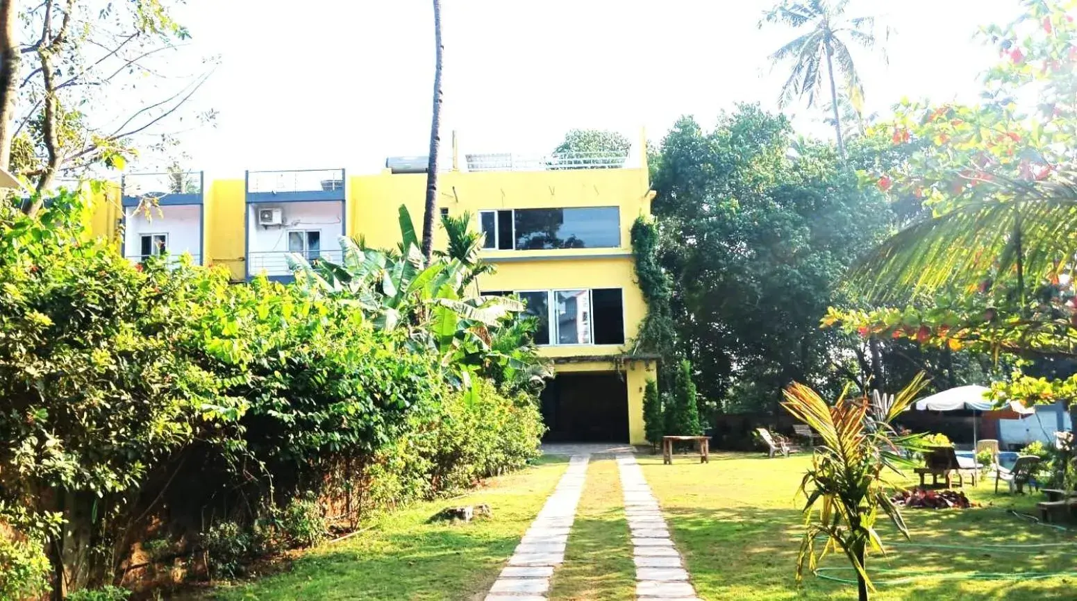 Property building in AYM Yoga Resort Arambol GOA Property building in AYM Yoga Resort Arambol GOA
