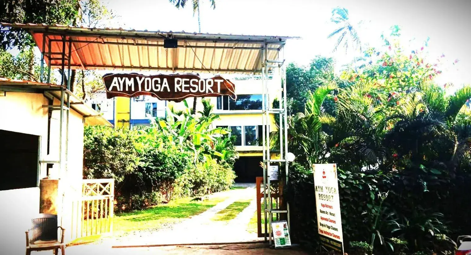 Property building in AYM Yoga Resort Arambol GOA Property building in AYM Yoga Resort Arambol GOA