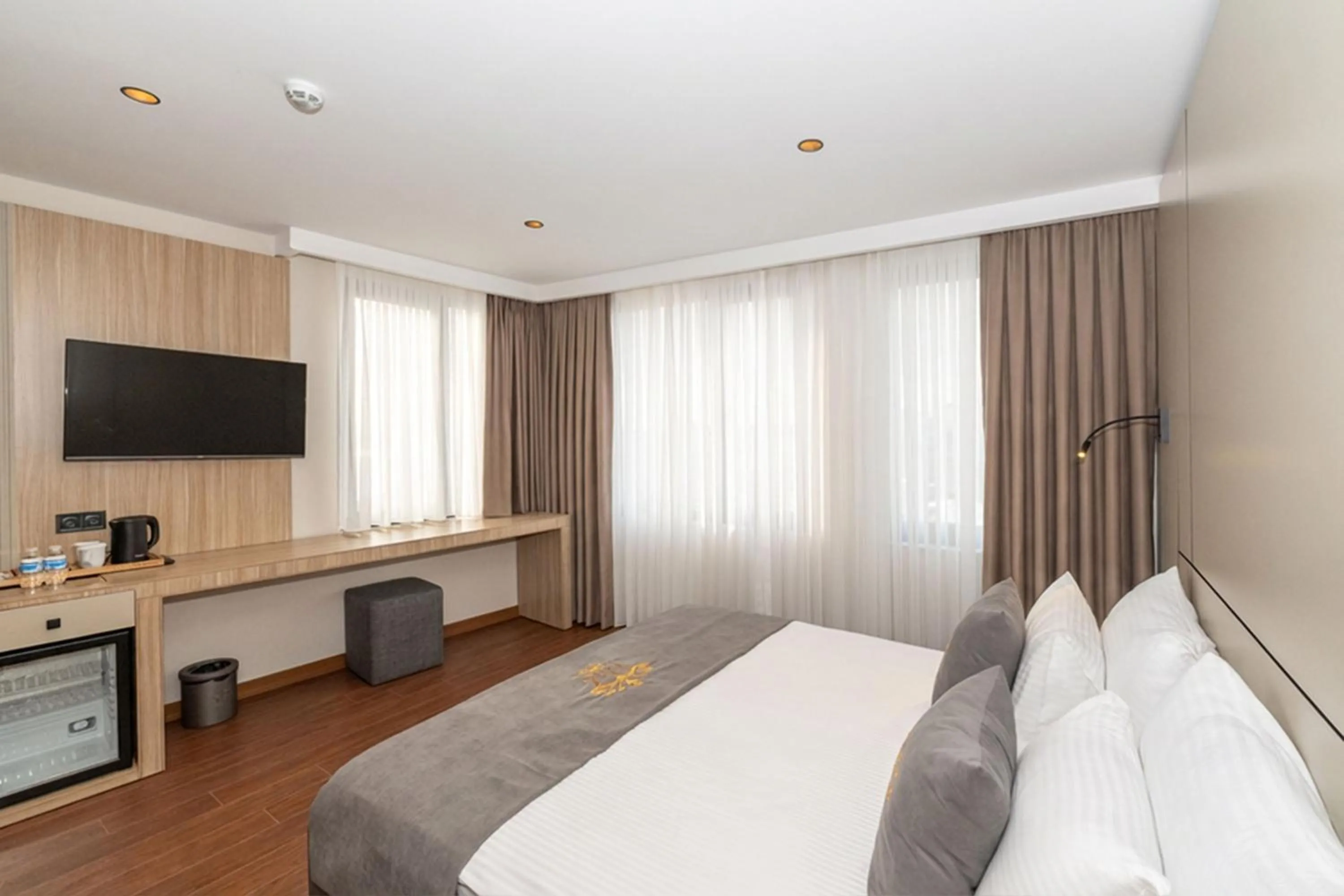 Bed in Yez Boutique Hotel