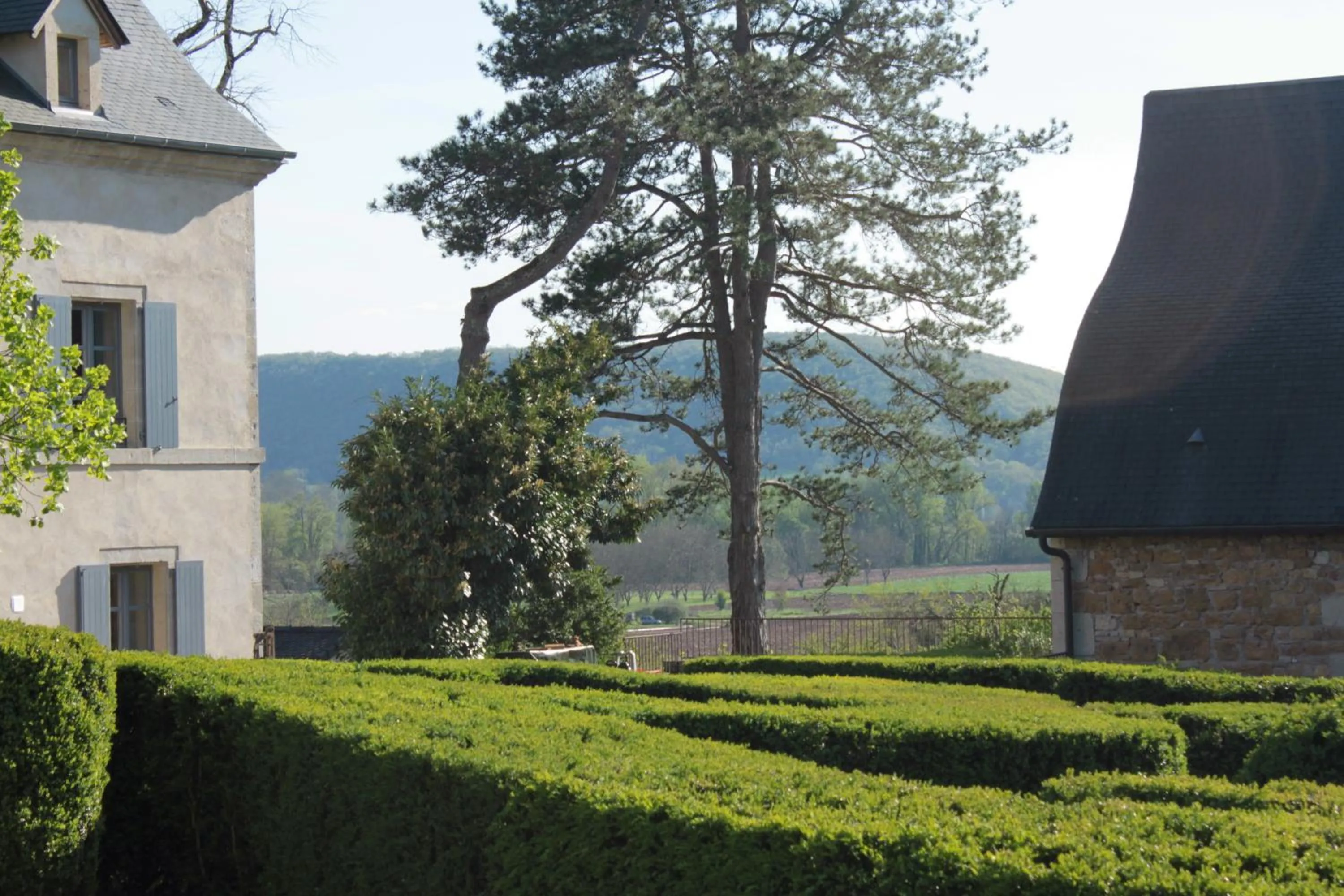 Garden in Domaine Le Broual